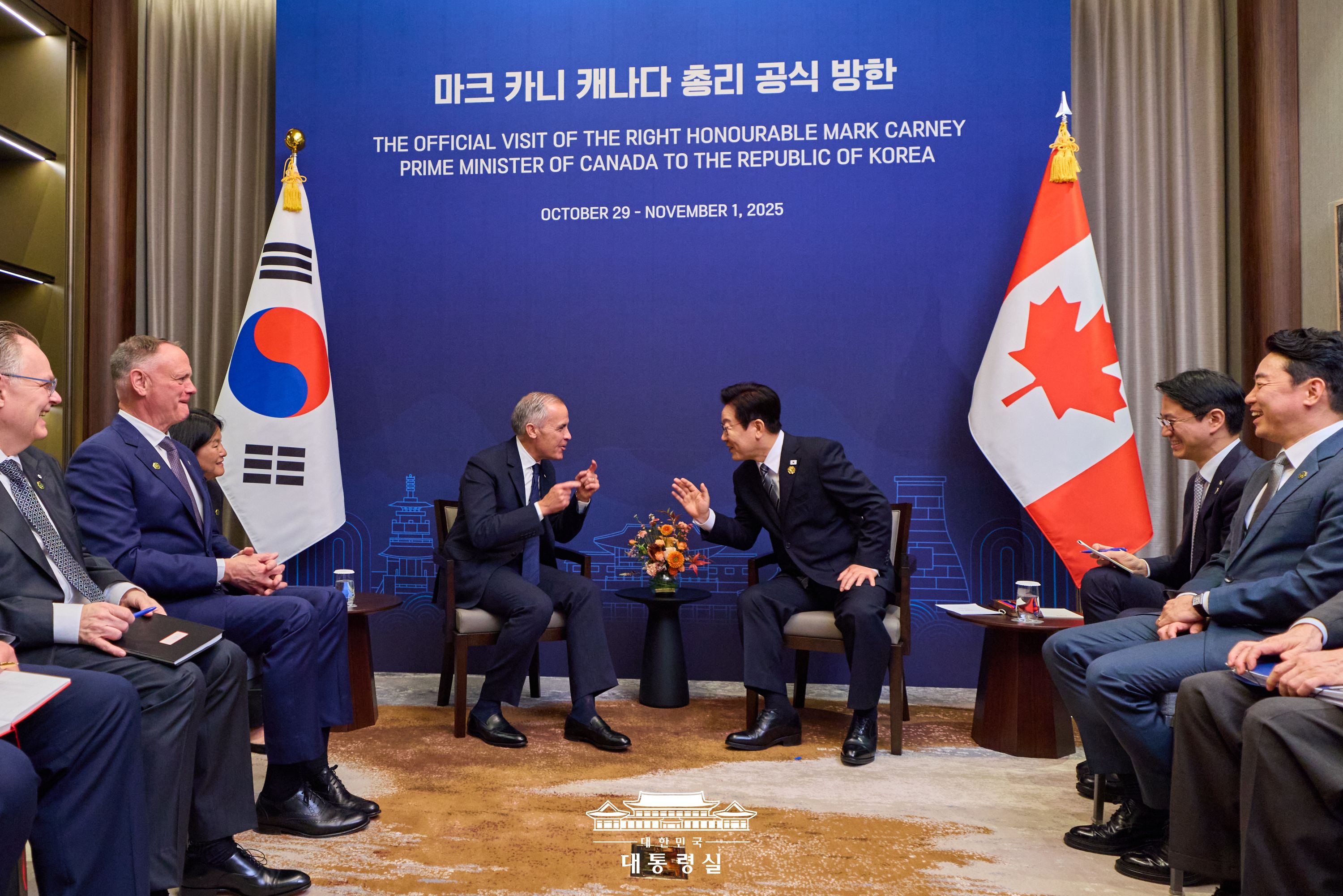 한국·캐나다 정상회담 Slide4