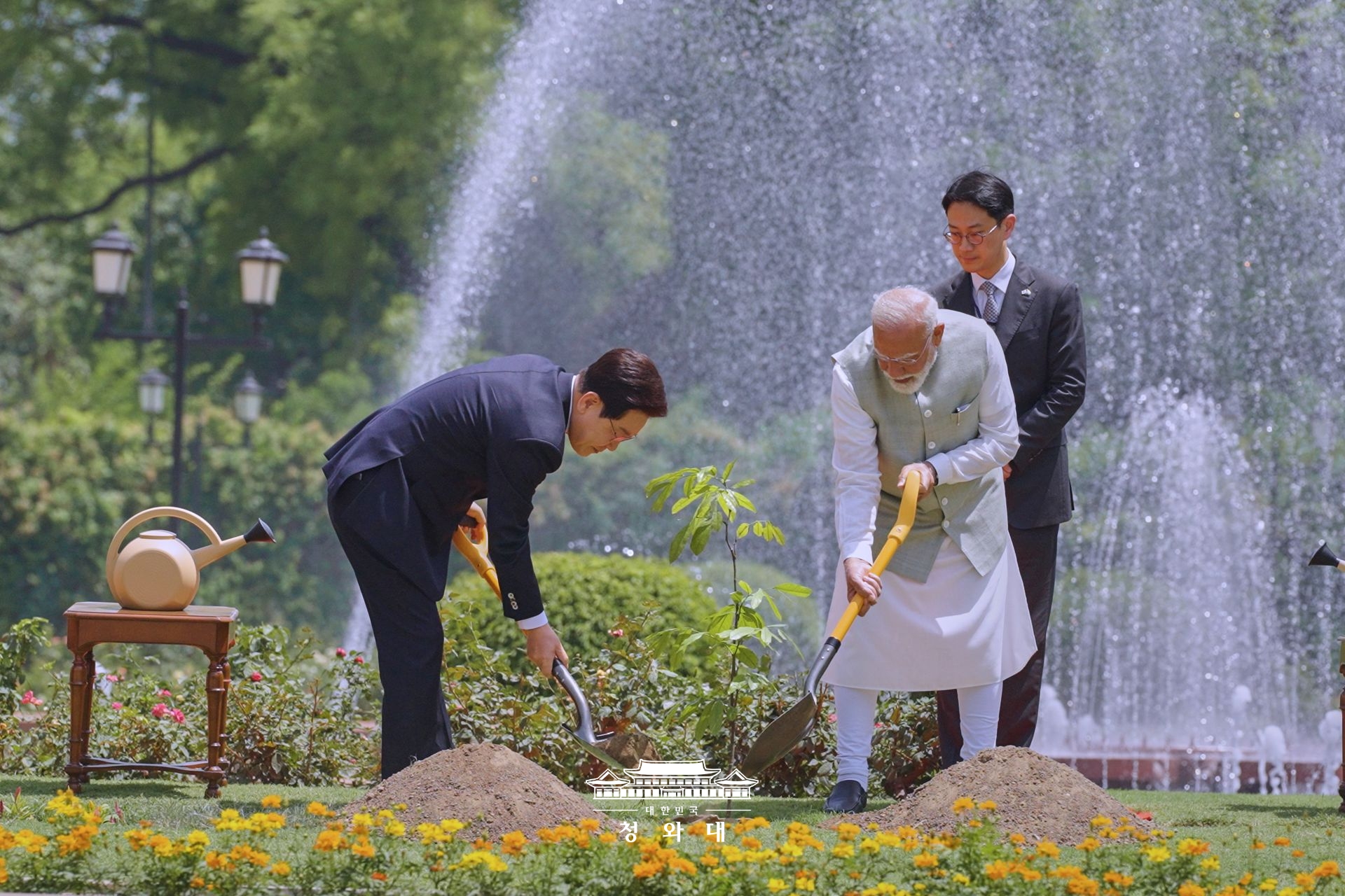기념촬영 및 공동식수