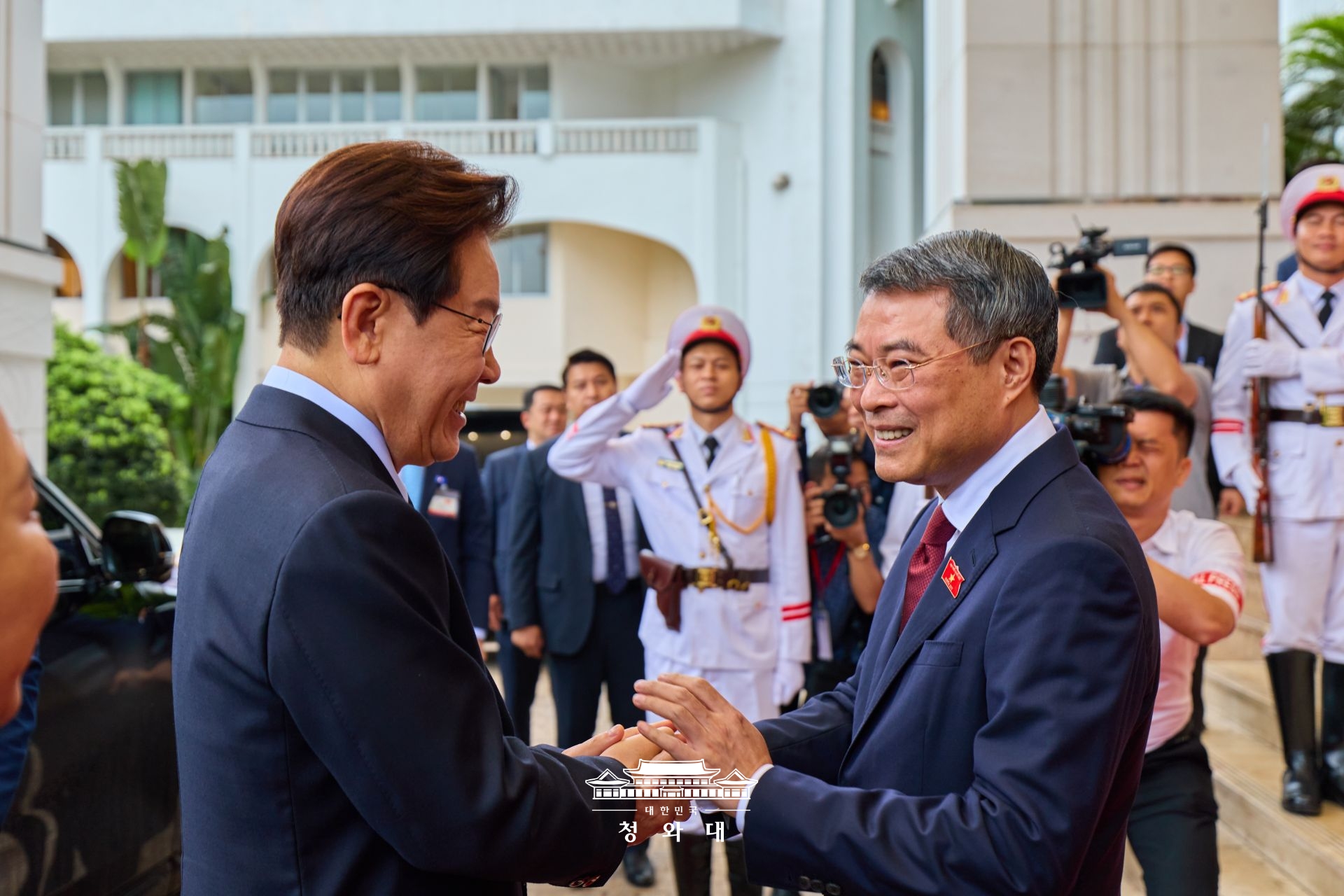 베트남 총리 면담