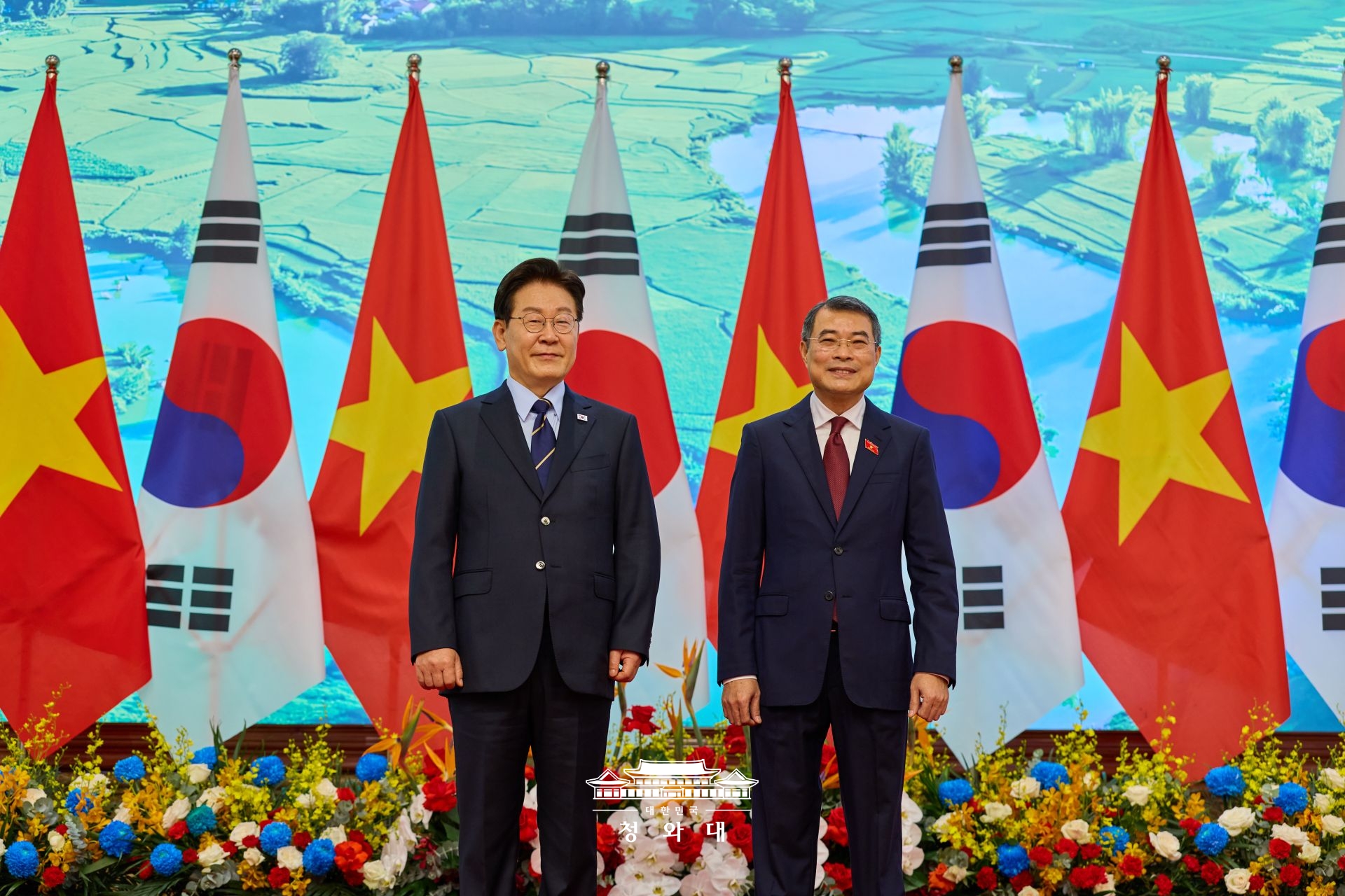 베트남 총리 면담