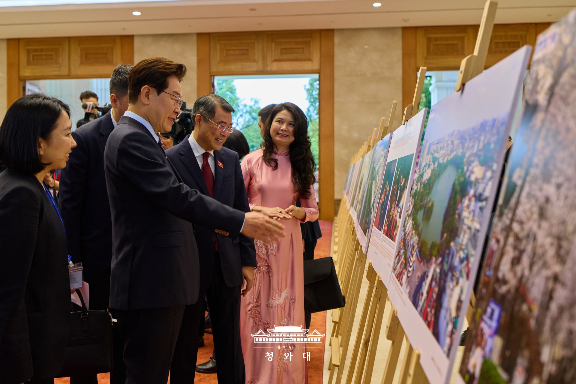 베트남 총리 면담