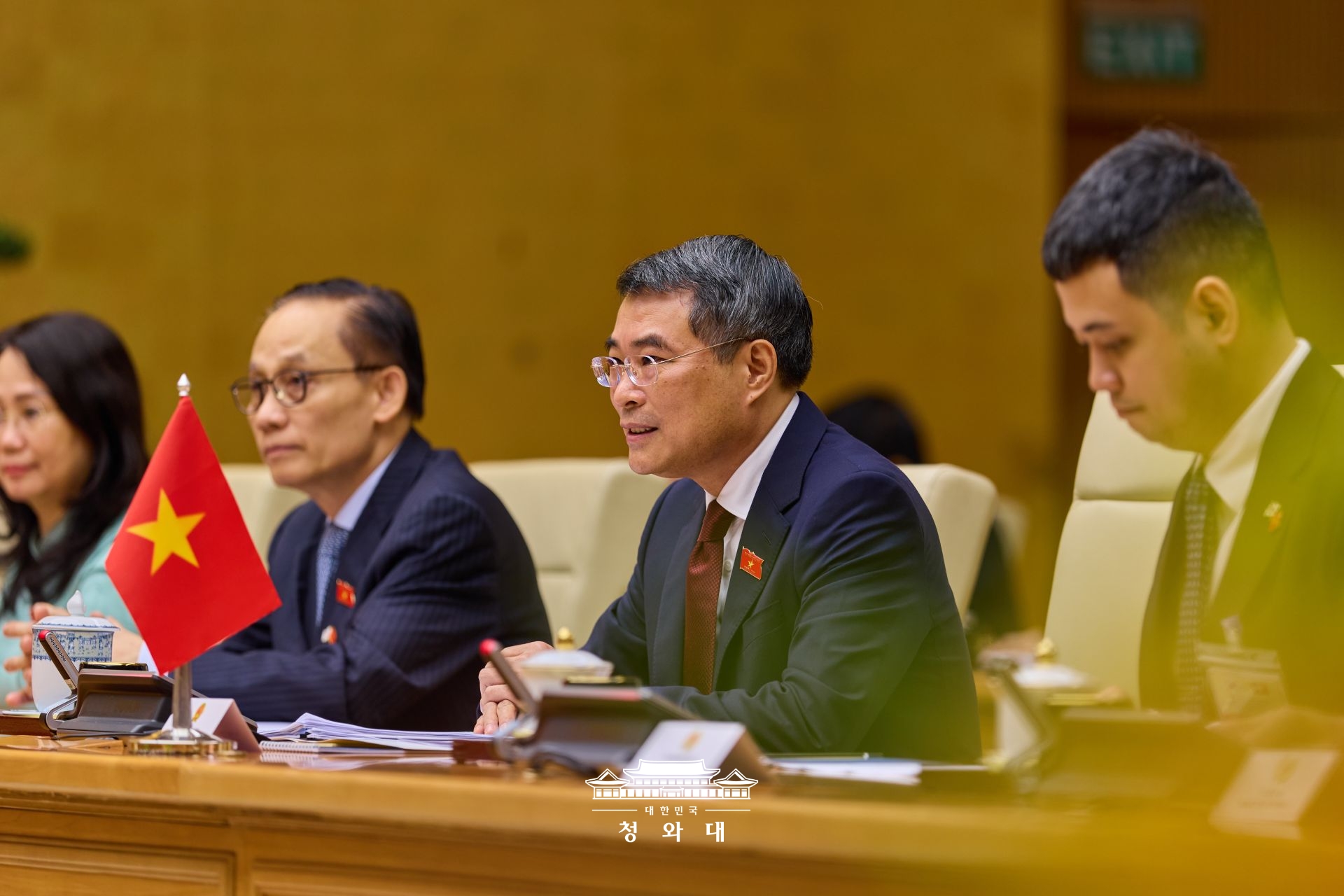 베트남 총리 면담