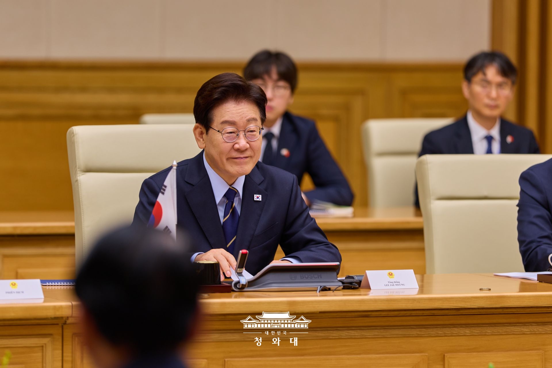 베트남 총리 면담