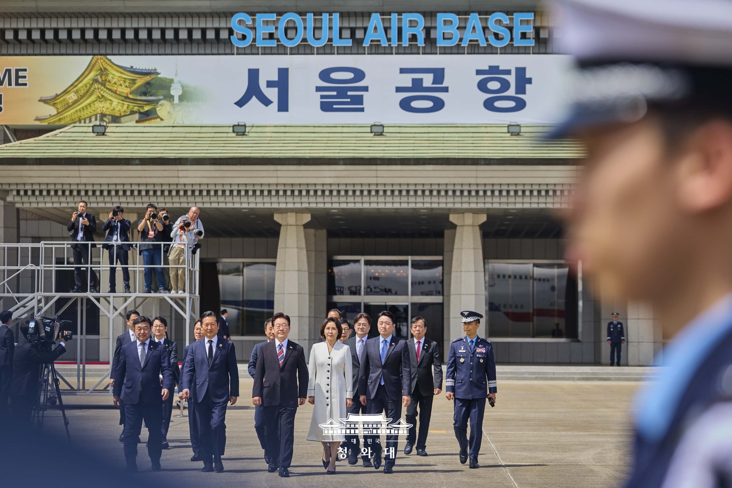 서울 공항 출발 행사3