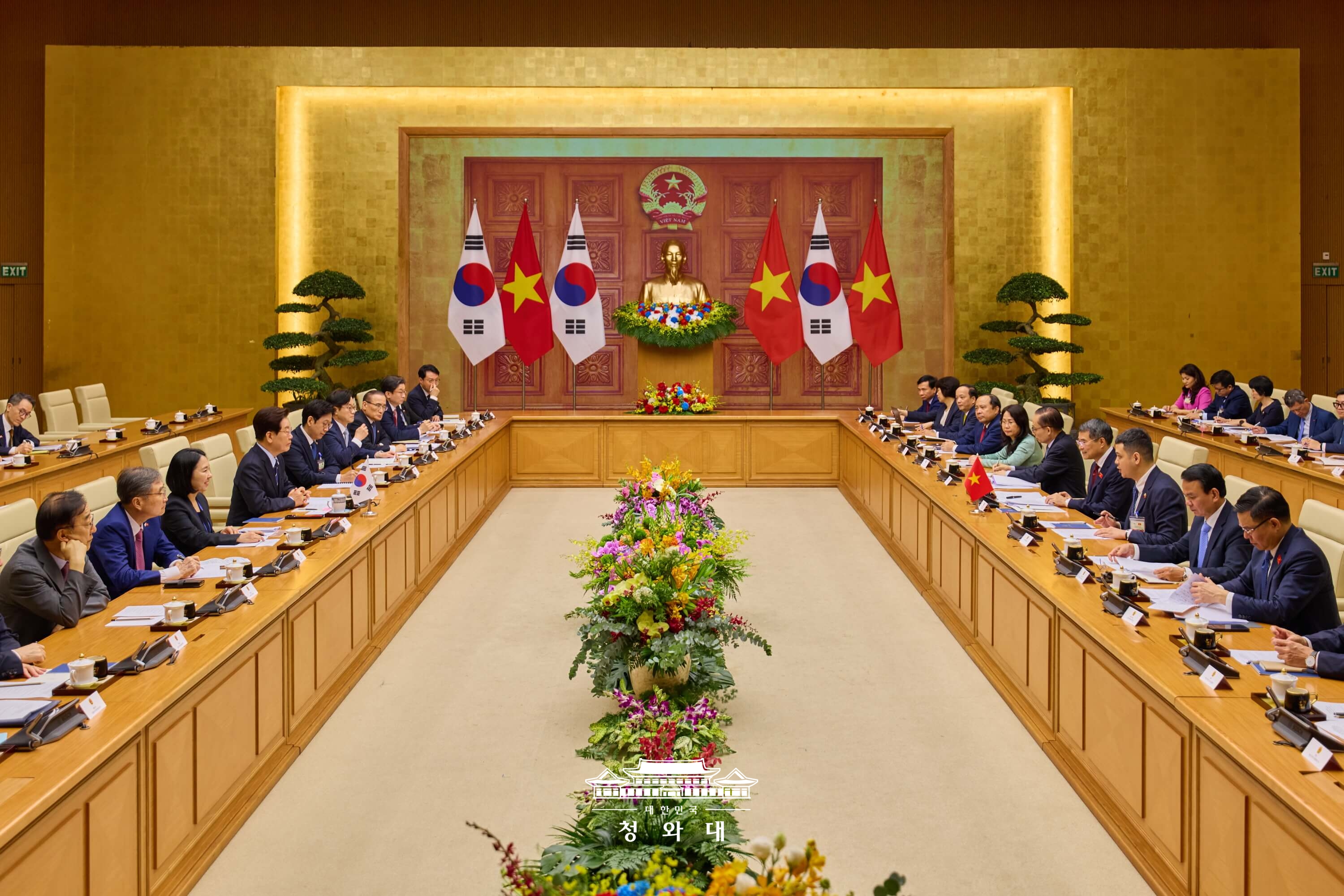 베트남 총리 면담