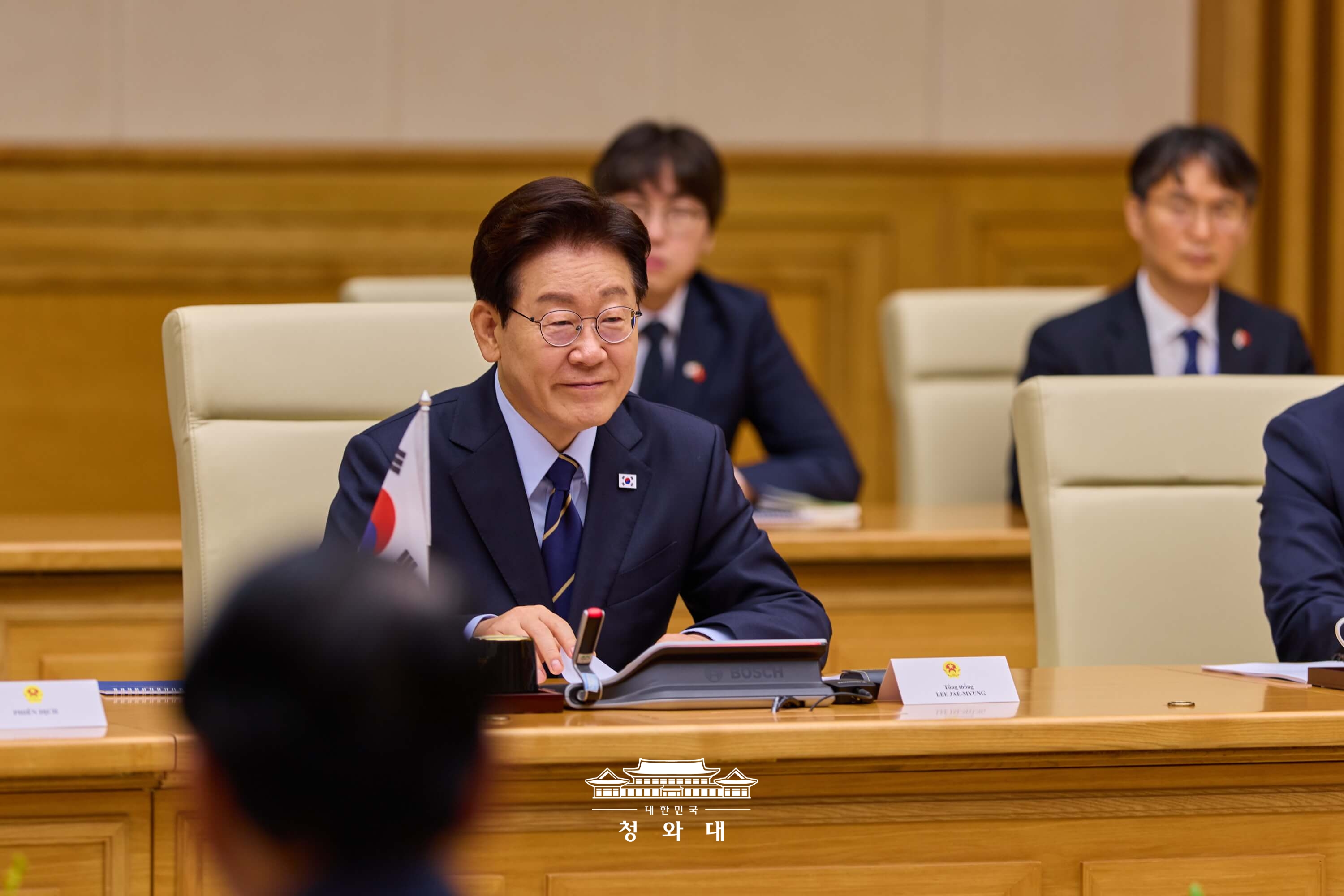 베트남 총리 면담