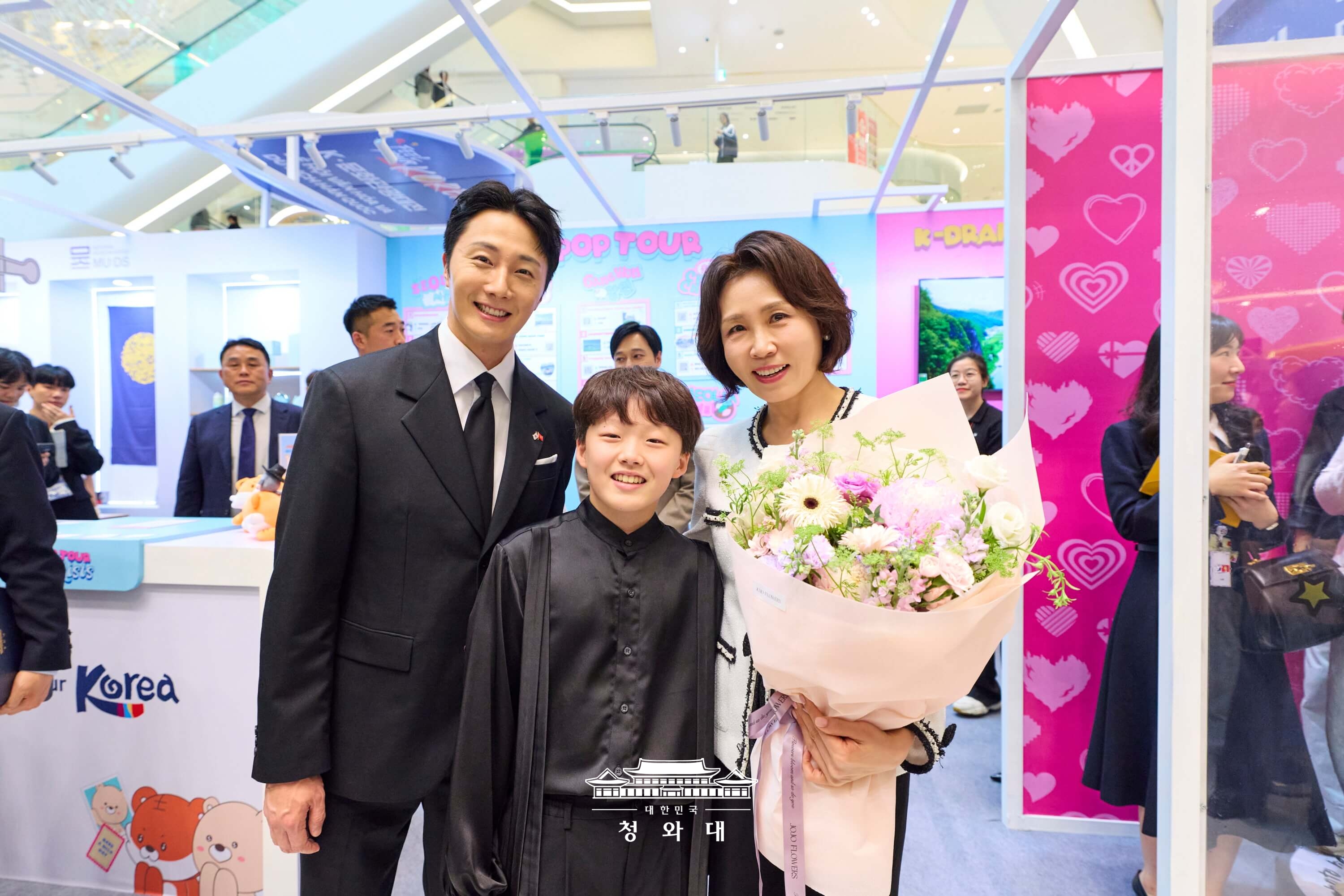 김혜경 여사, K-문화관광대전 체험