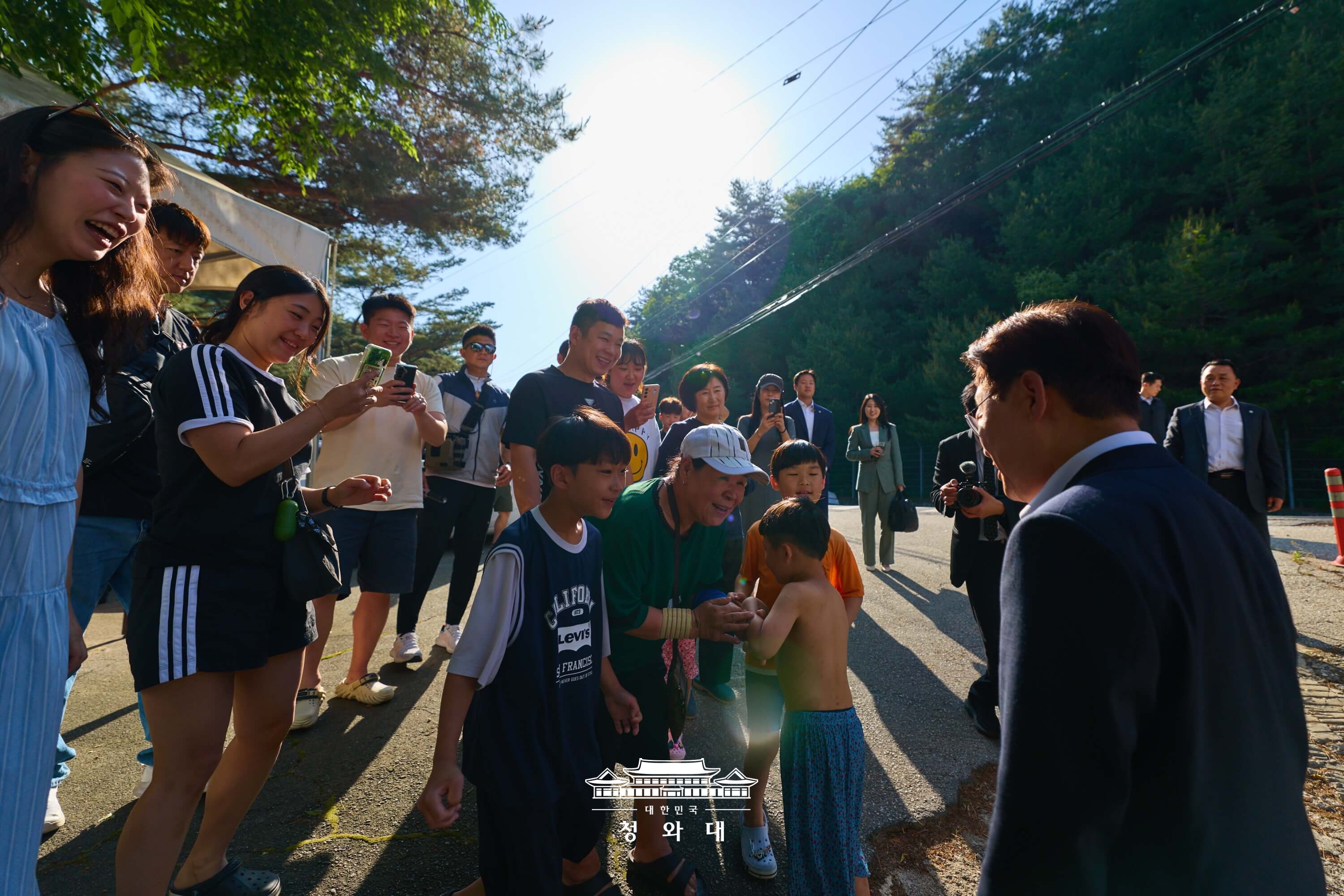 백운계곡 현장 방문