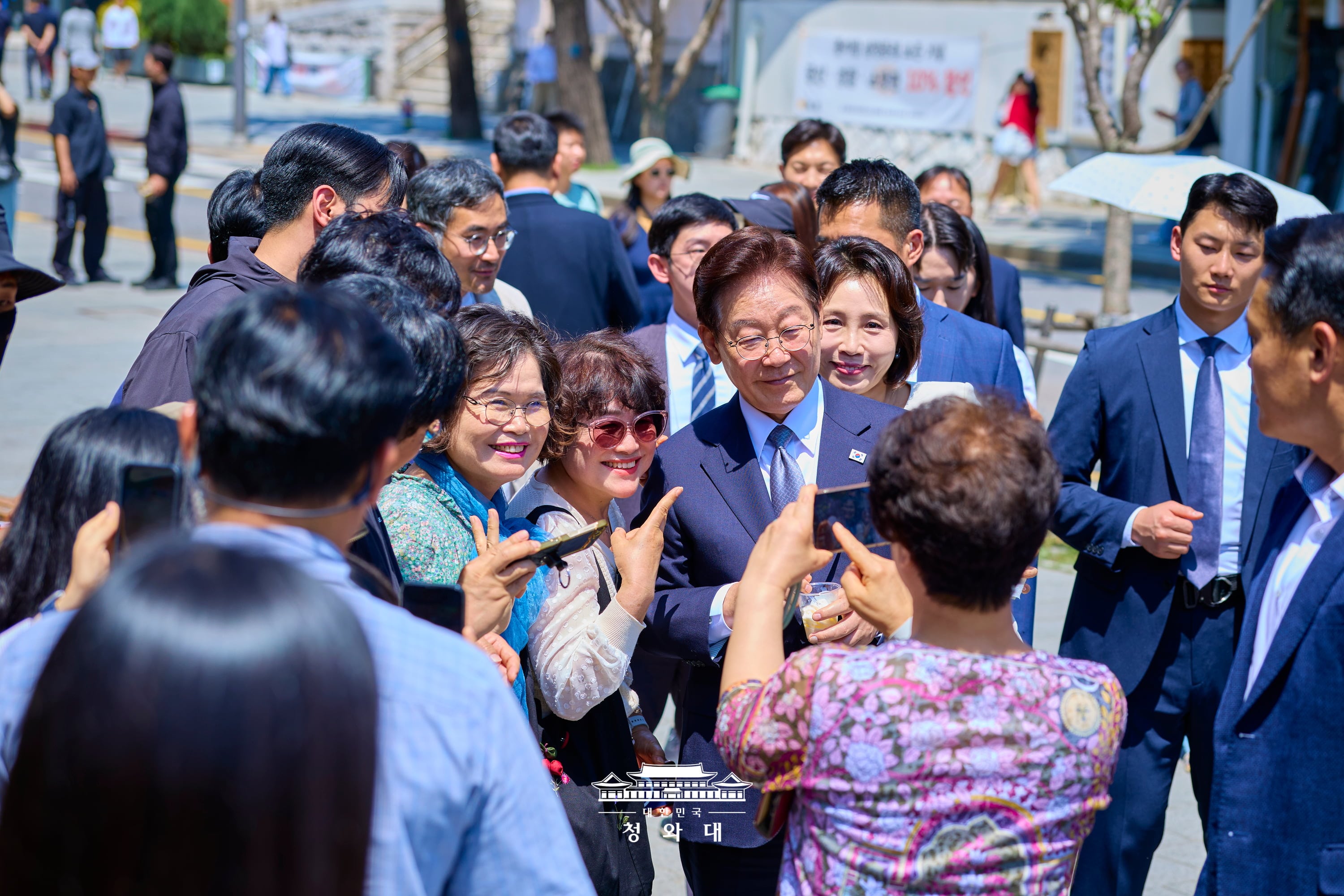 제9회 전국동시지방선거 사전투표 및 오찬10