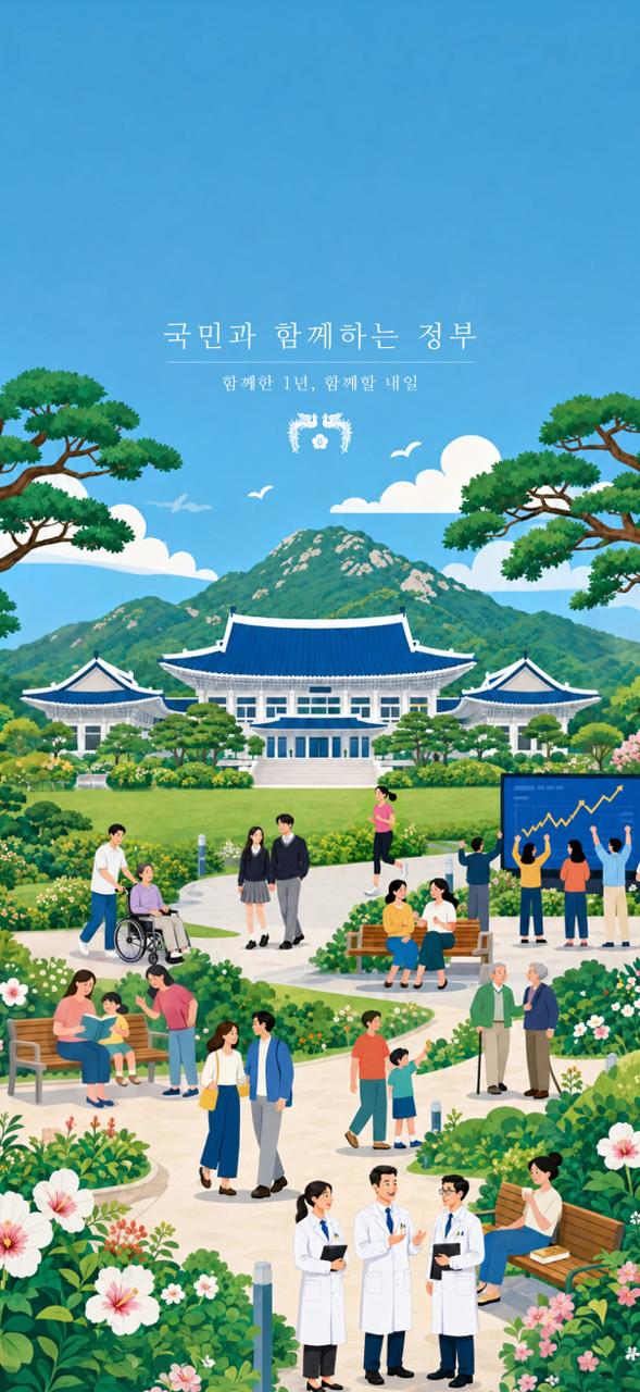 취임 1주년 기념 (우리가 만드는 나라) 모션 스마트폰 배경화면2_1