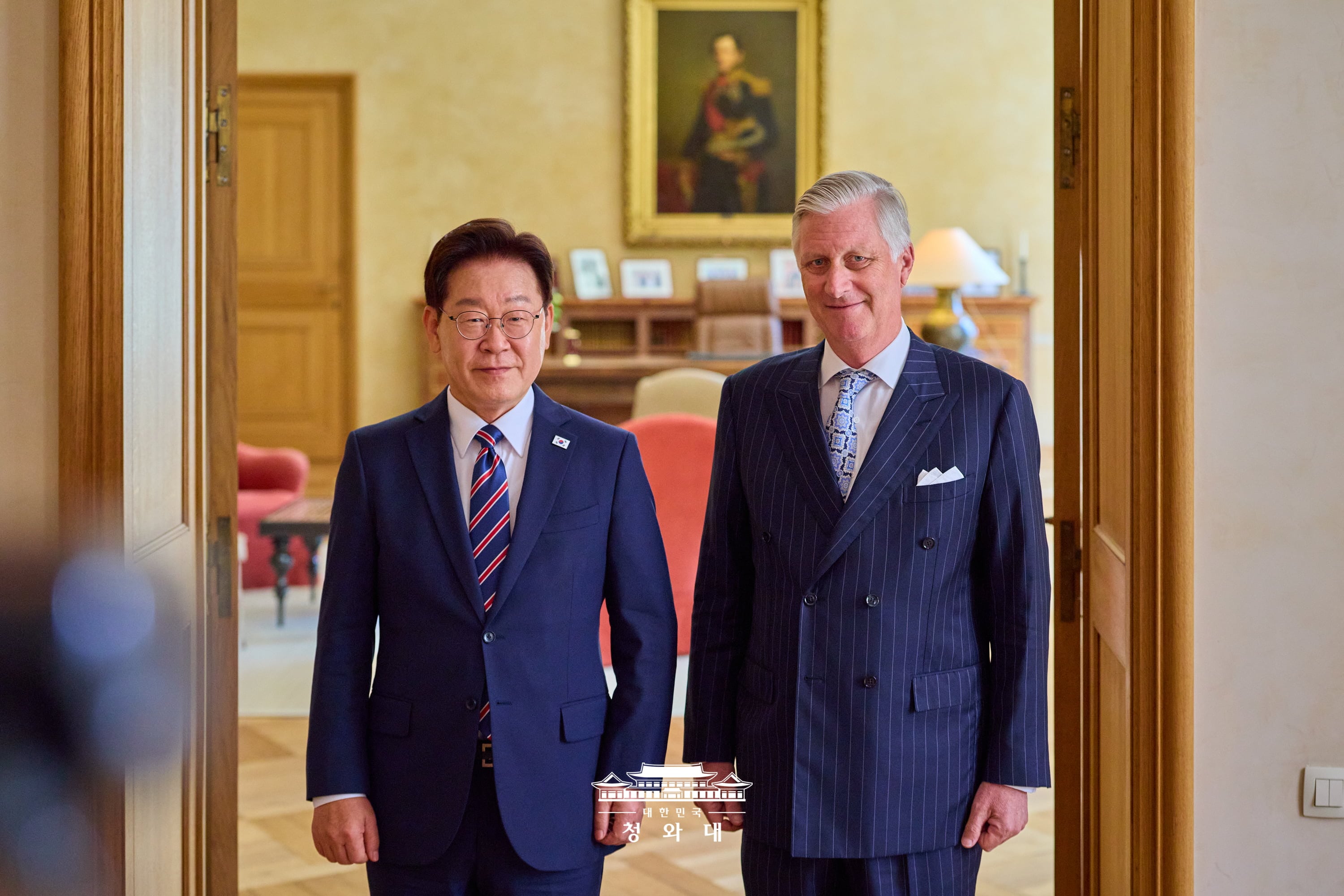벨기에 국왕 면담2