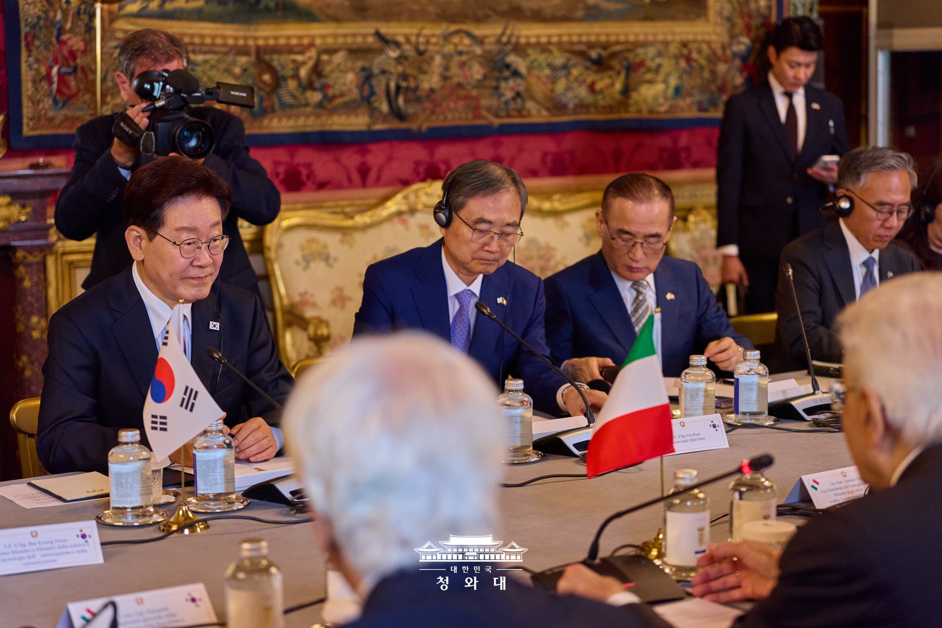 한·이탈리아 정상회담
