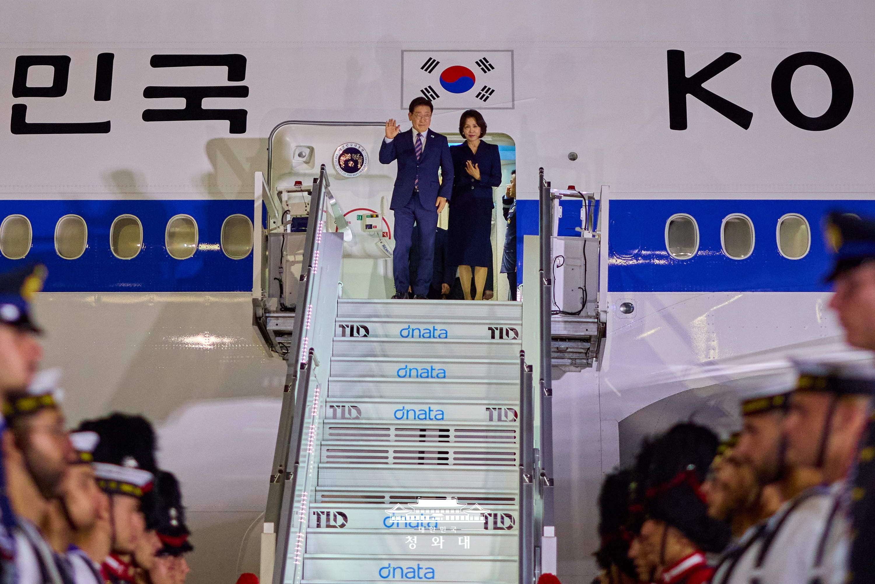 공항 도착 행사(다빈치 국제공항)