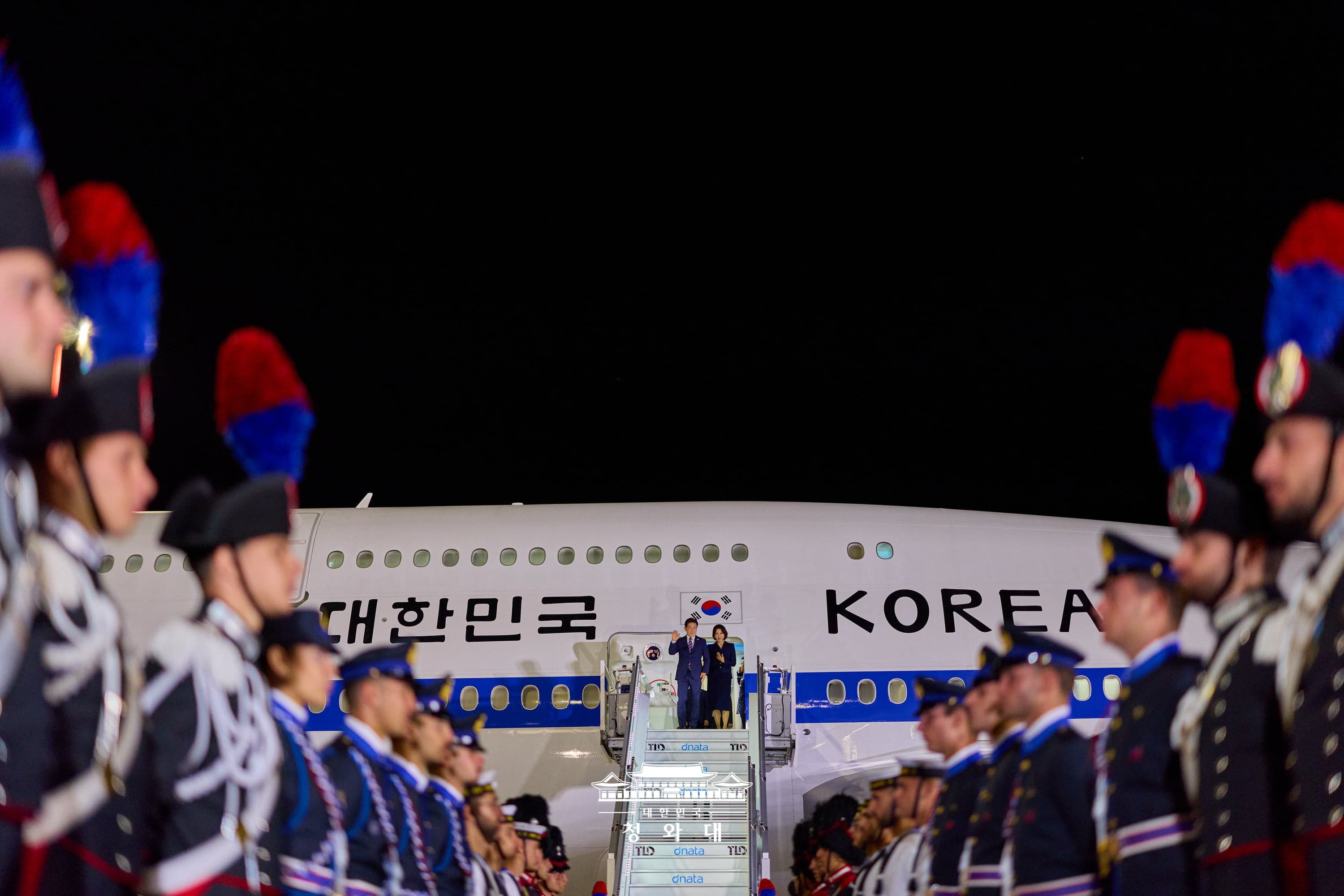 공항 도착 행사(다빈치 국제공항)