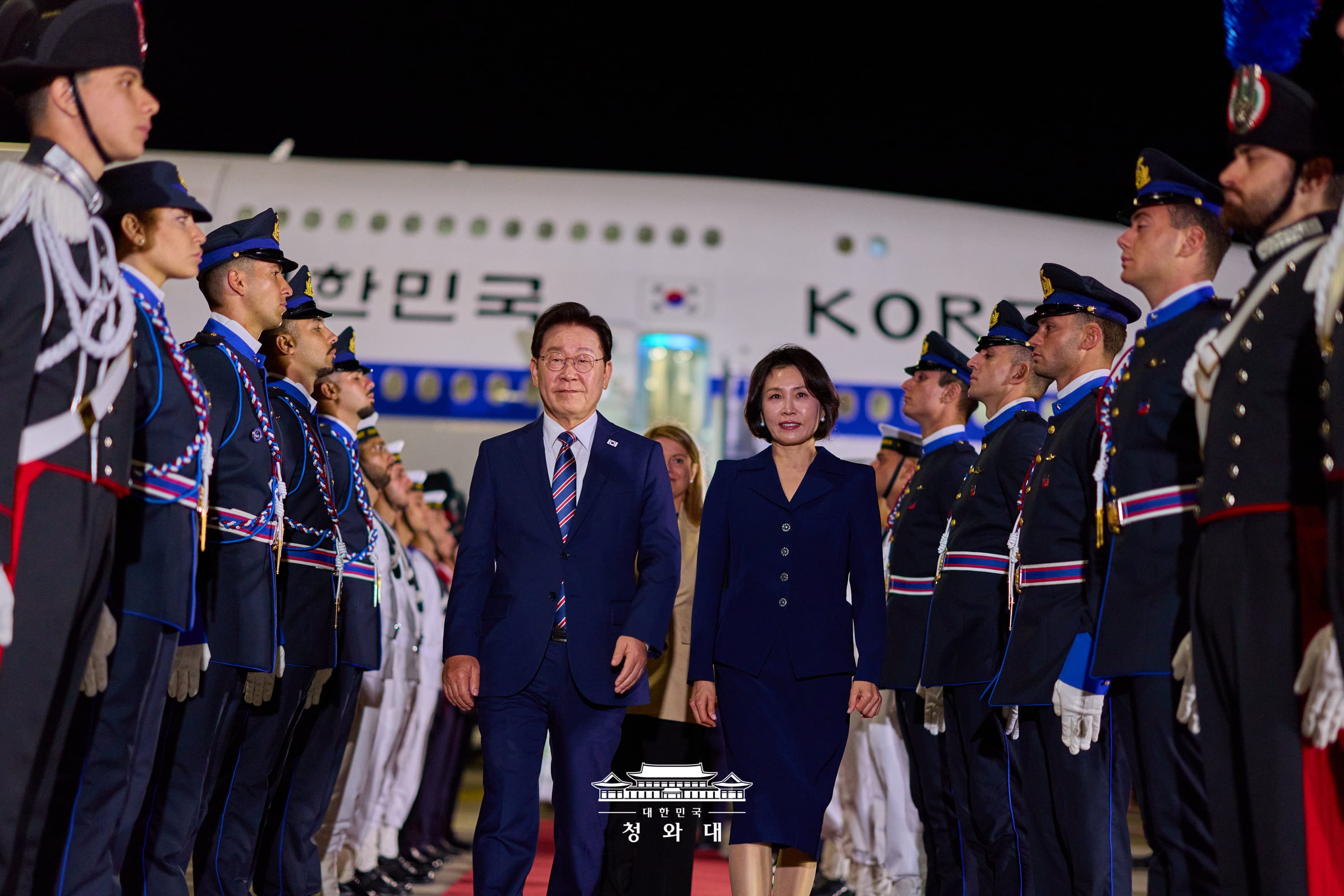 공항 도착 행사(다빈치 국제공항)