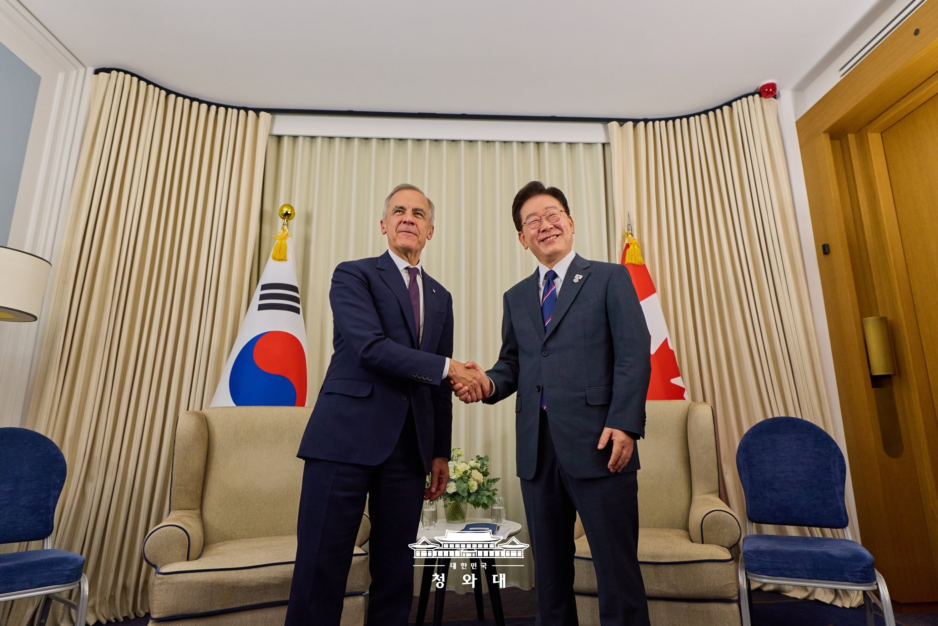 G7 정상회의 계기 한•캐나다 정상회담