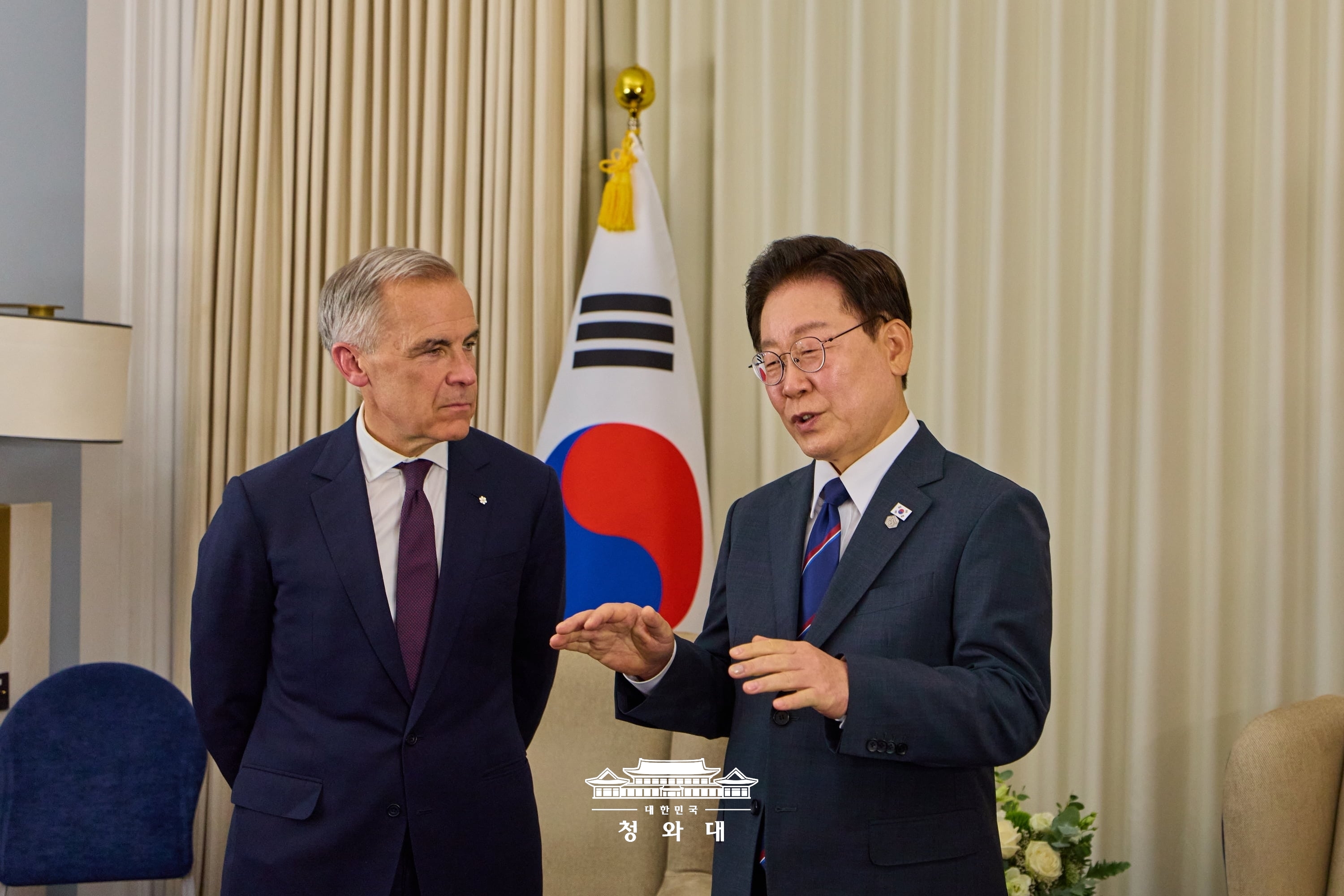 G7 정상회의 계기 한•캐나다 정상회담