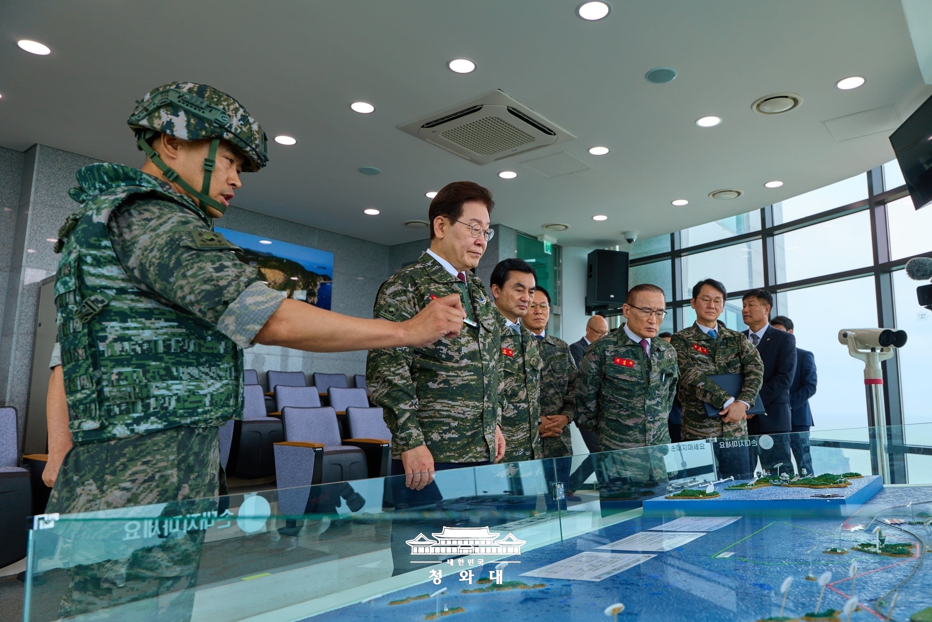 평화전망대 현장시찰