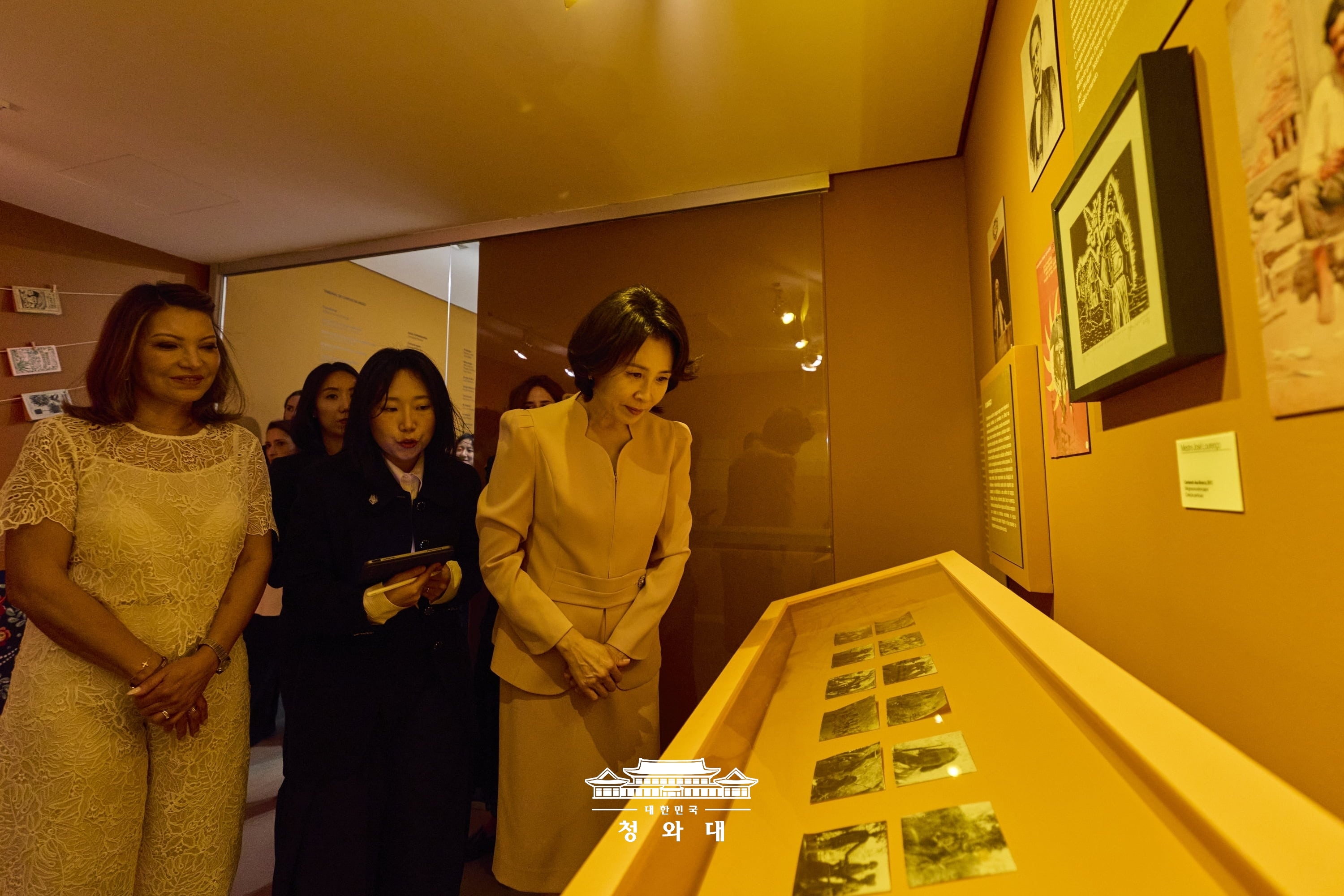 김혜경 여사, 여사간 친교일정김혜경 여사, 브라질 대통령 부인과의 친교일정