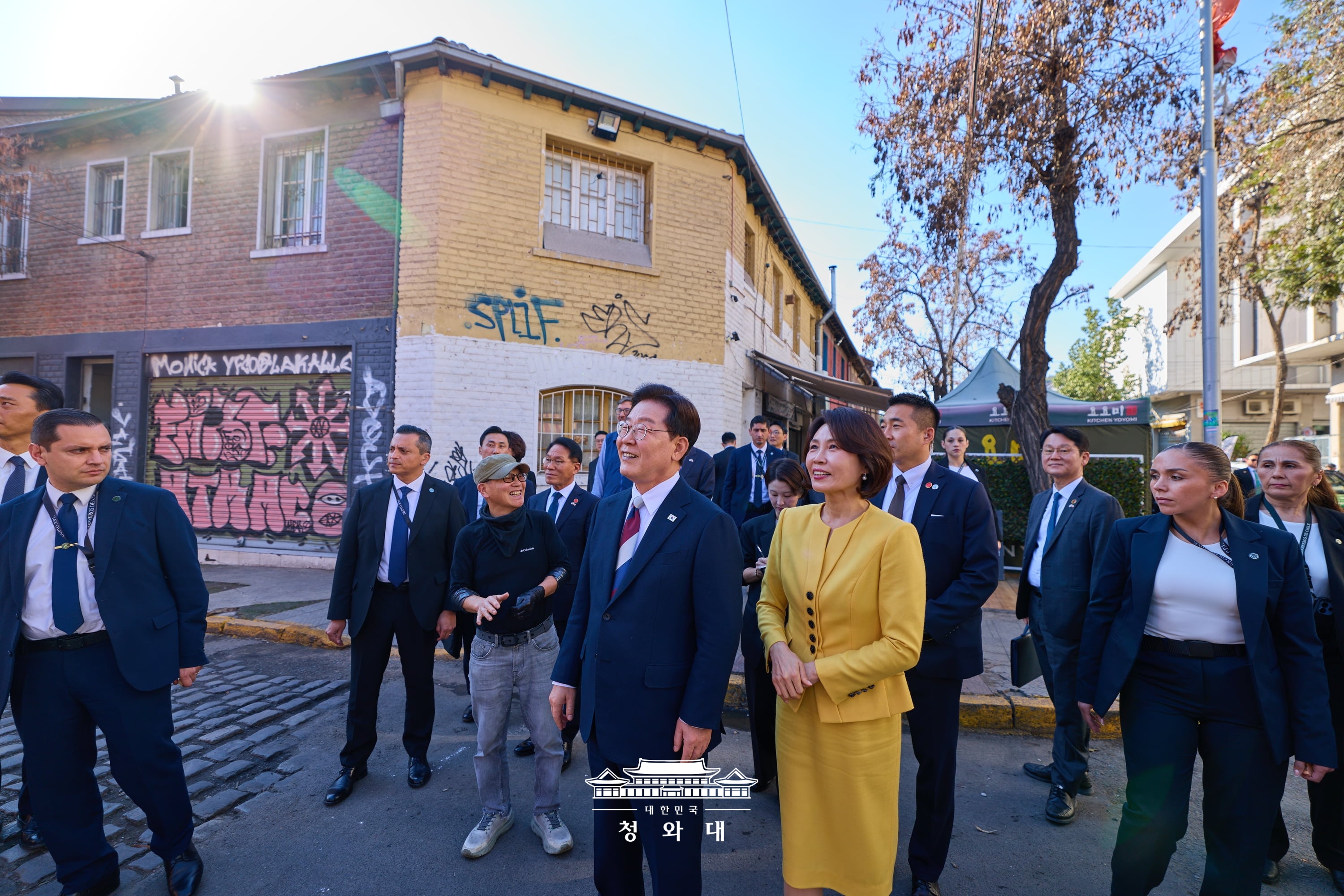 산티아고 한국의 거리 방문3