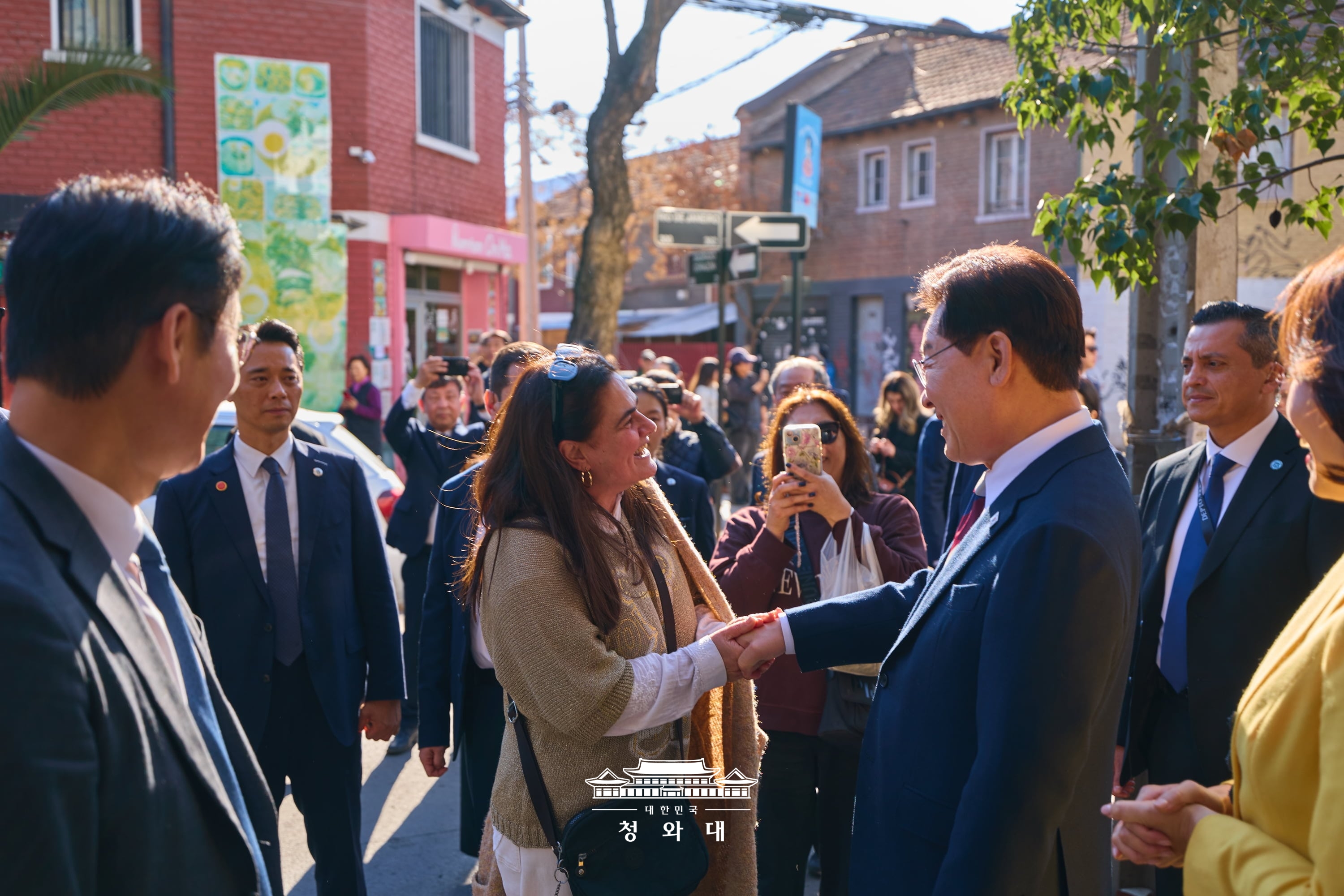 산티아고 한국의 거리 방문5