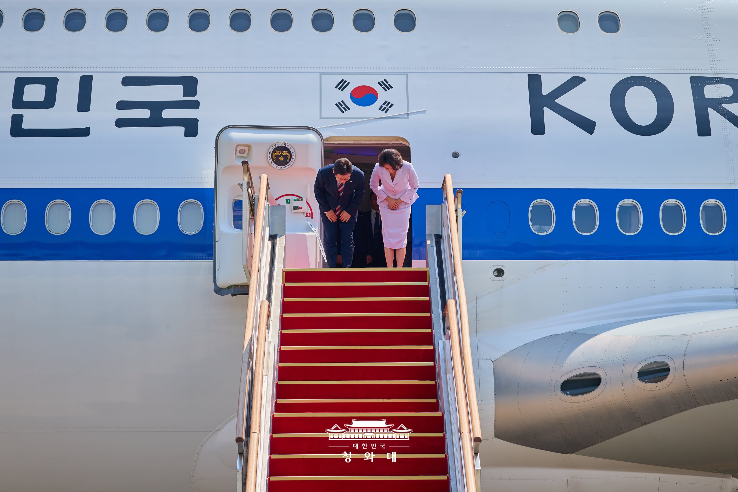 공항 도착 행사 (서울공항)2