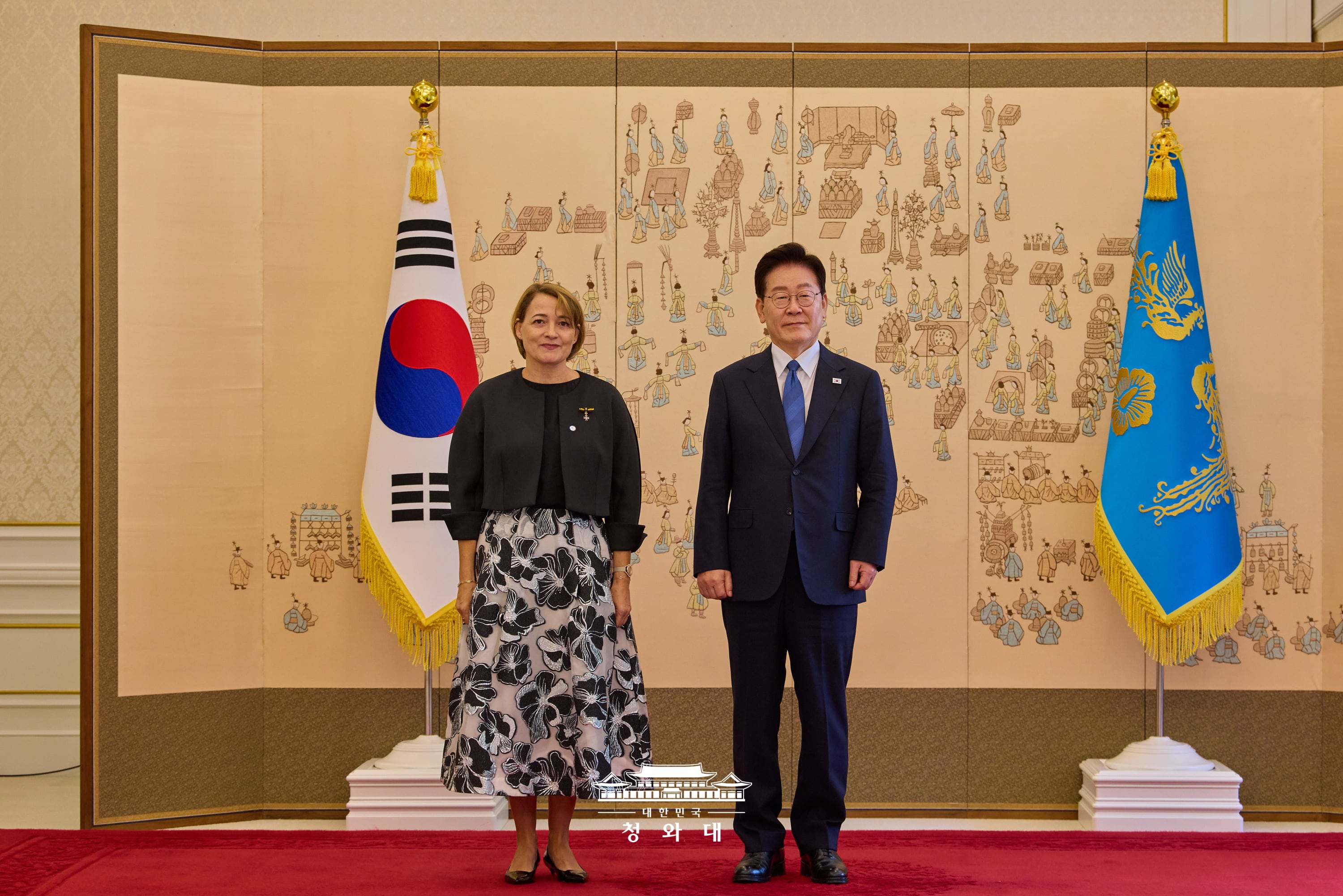 주한대사 부임을 환영합니다1