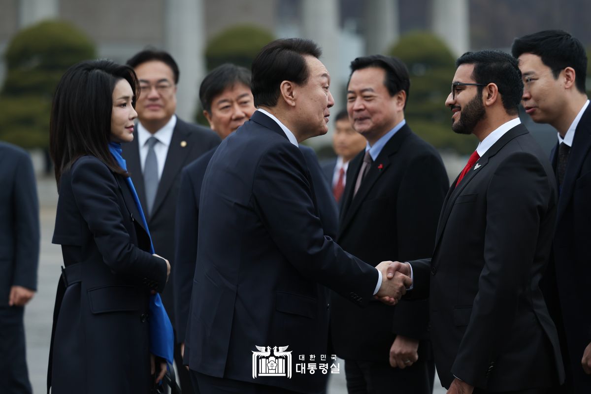 2023년 UAE 국빈방문 및 다보스포럼 참석 슬라이드1