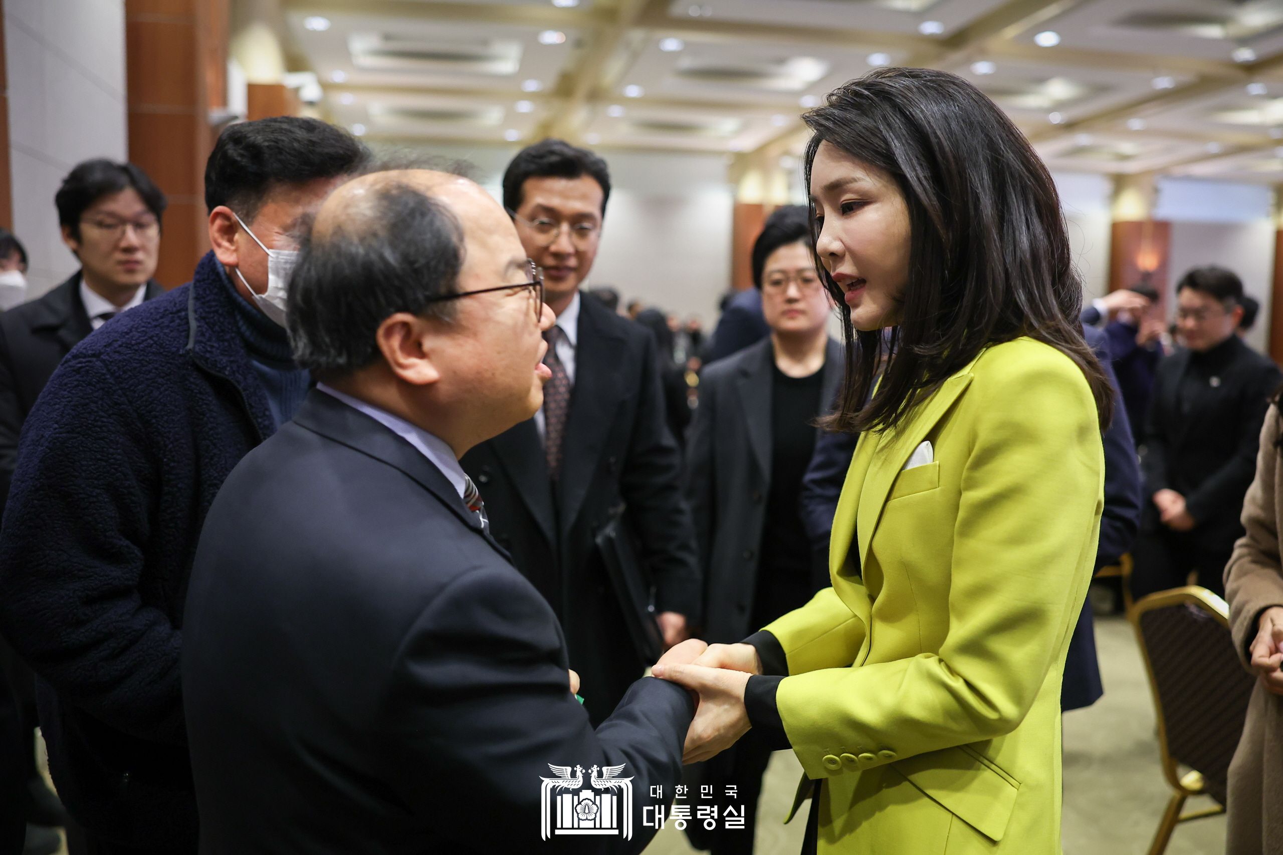 김건희 여사, 제3회 한국수어의 날 기념식 참석