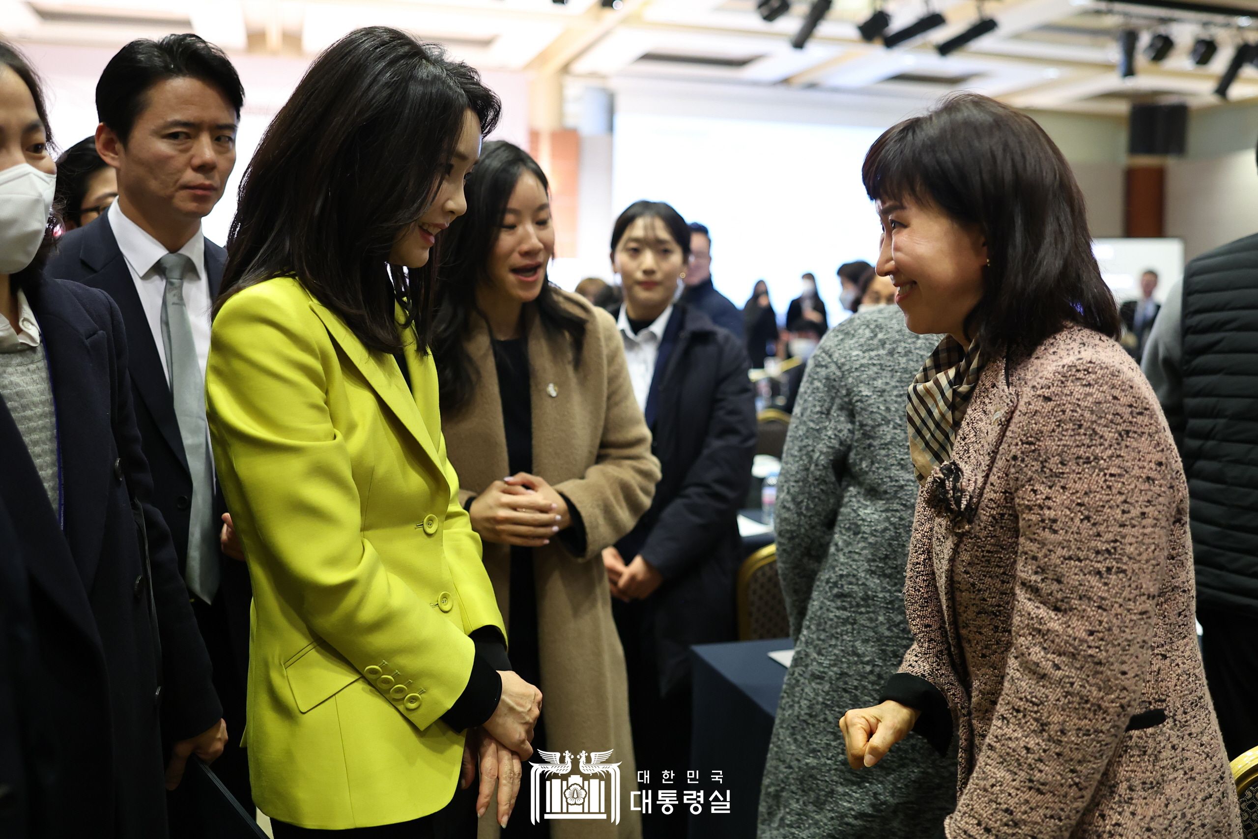 김건희 여사, 제3회 한국수어의 날 기념식 참석 슬라이드4