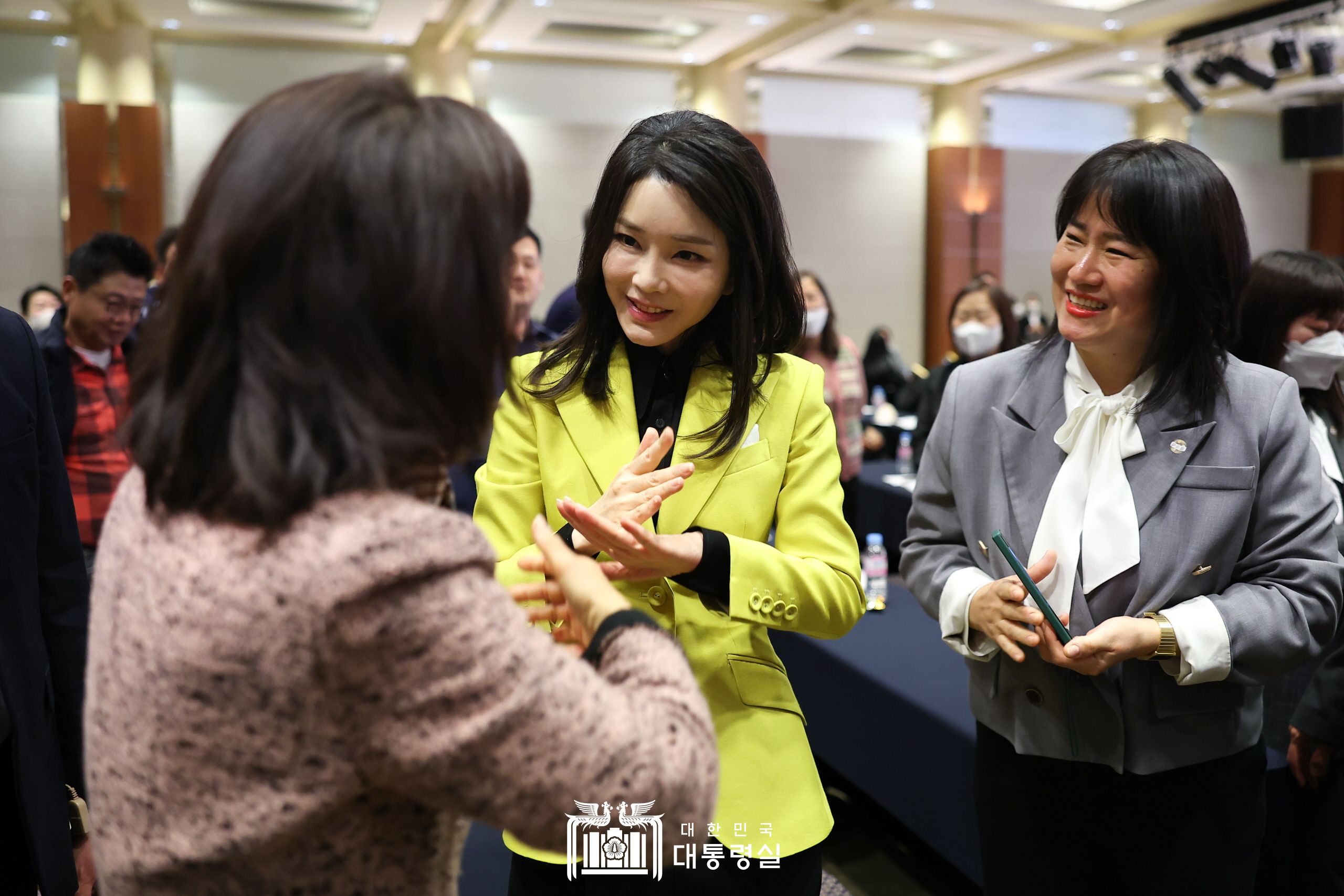 김건희 여사, 제3회 한국수어의 날 기념식 참석 슬라이드2