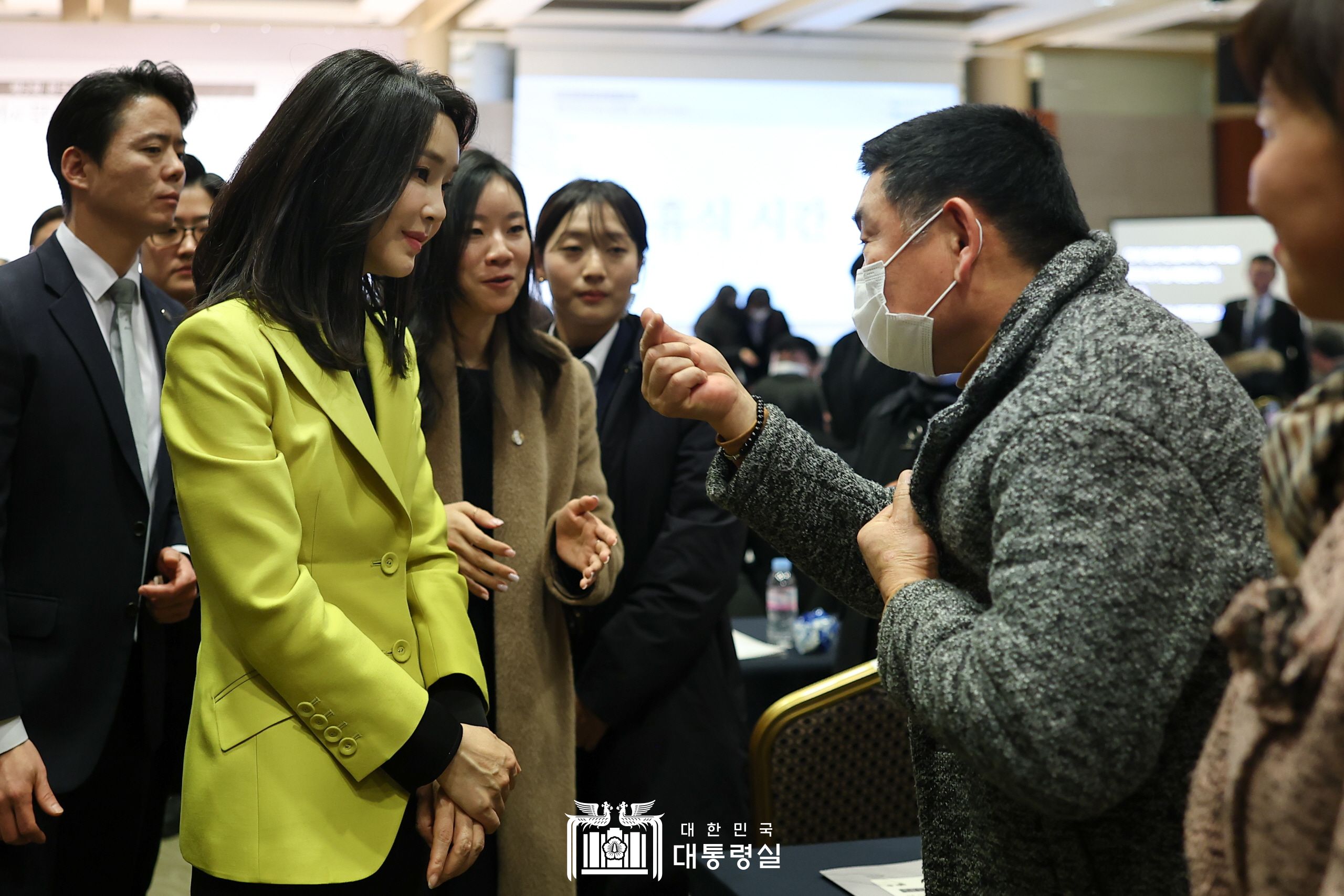 김건희 여사, 제3회 한국수어의 날 기념식 참석 슬라이드5
