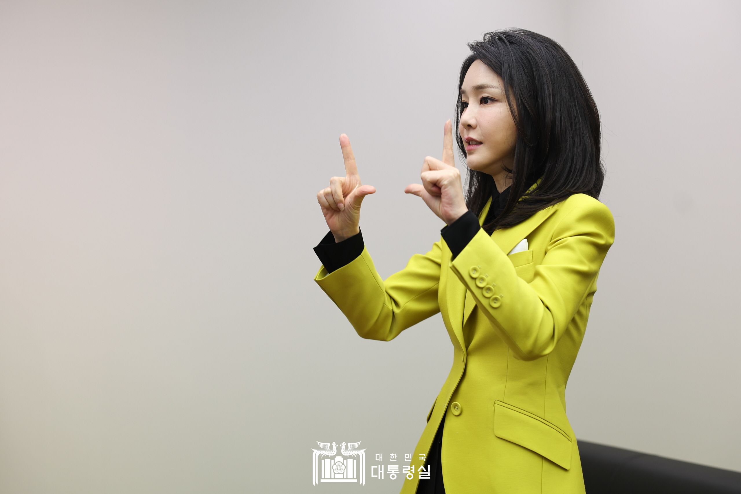 김건희 여사, 제3회 한국수어의 날 기념식 참석 슬라이드19