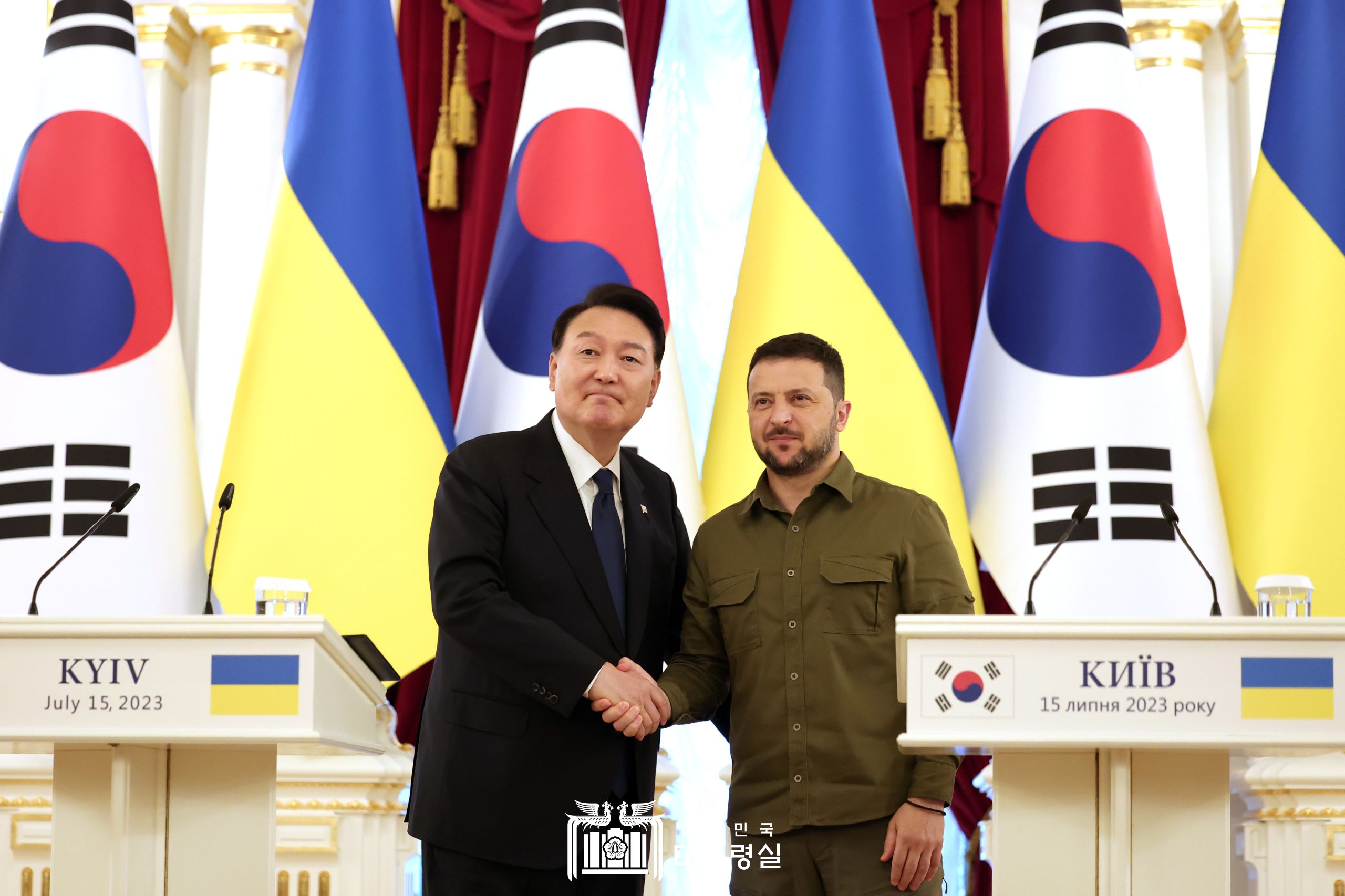 "한-우, 우크라이나 평화연대 이니셔티브 추진"