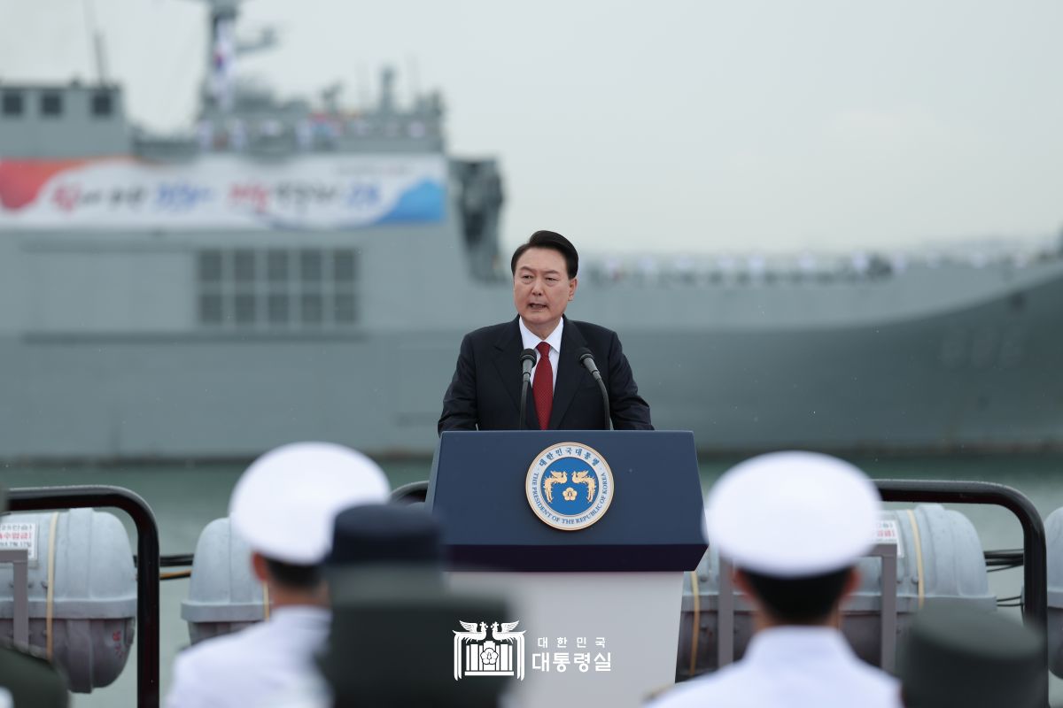 “자유, 인권, 법치의 보편적 가치를 공유하는 우방국들과 연대하여 흔들림 없는 안보태세를 구축할 것” 썸네일
