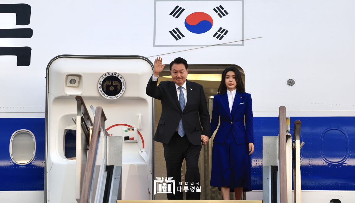 서울공항 도착