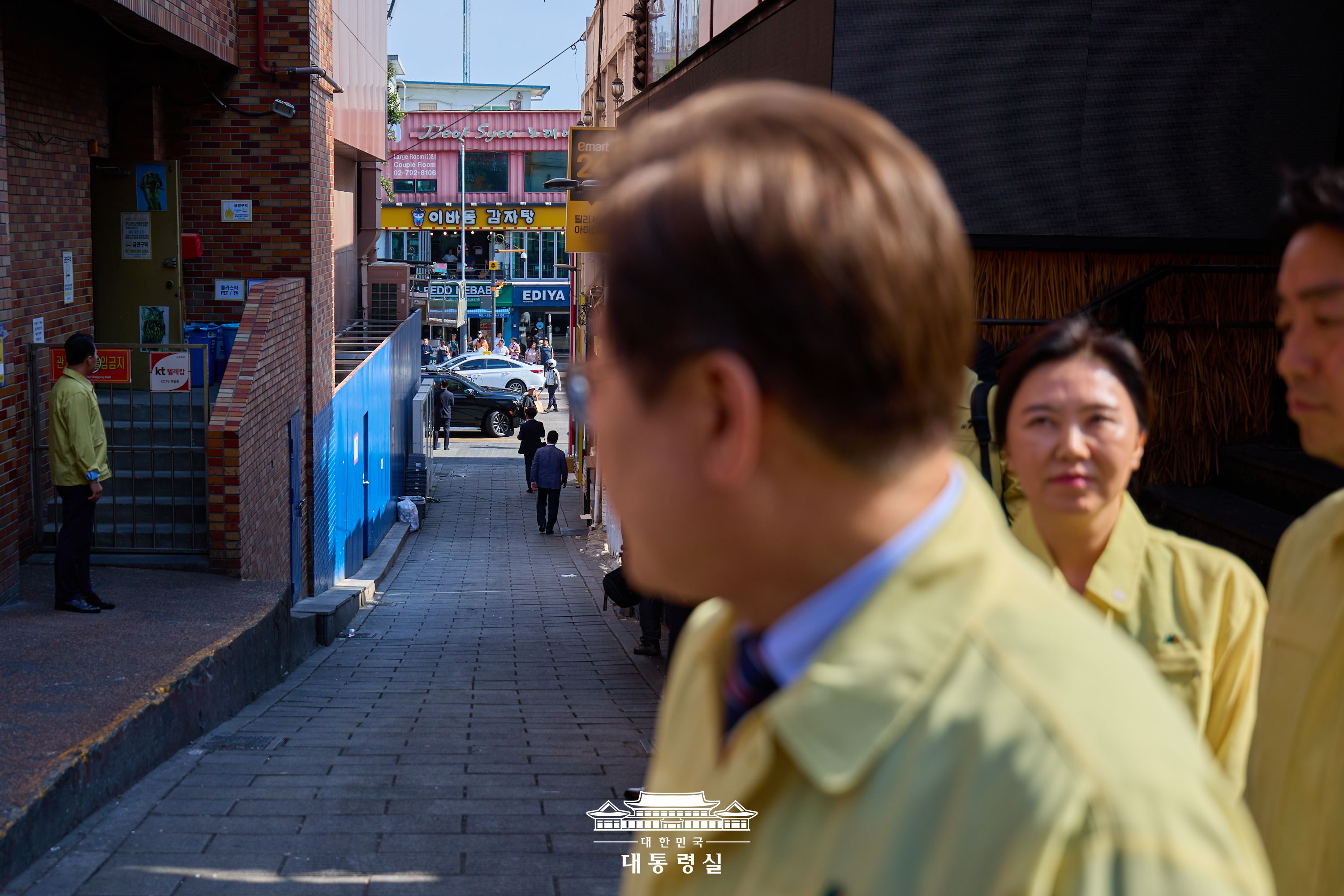 이태원 참사 현장을 찾은 이재명 대통령2