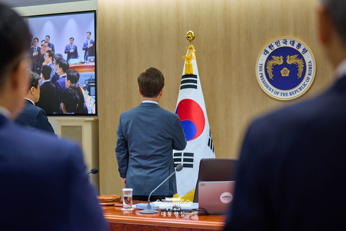 2025년 6월 25일 국민 여러분께 보고드립니다 사진
