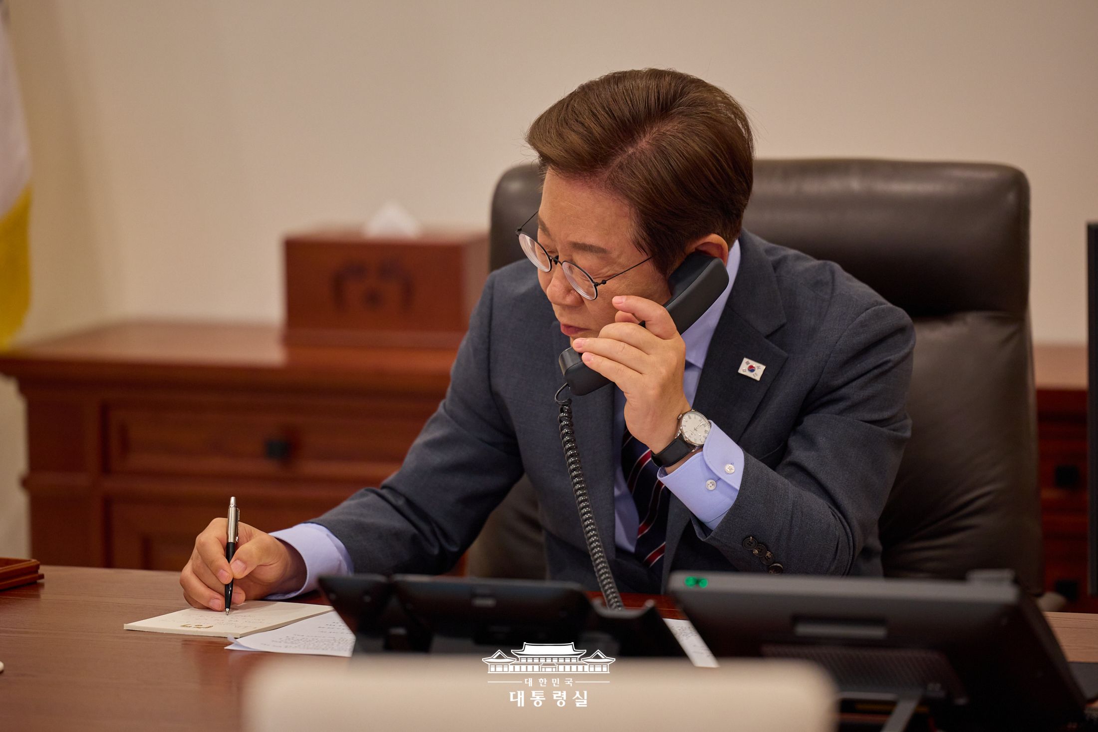 한국·베트남 정상 통화1
