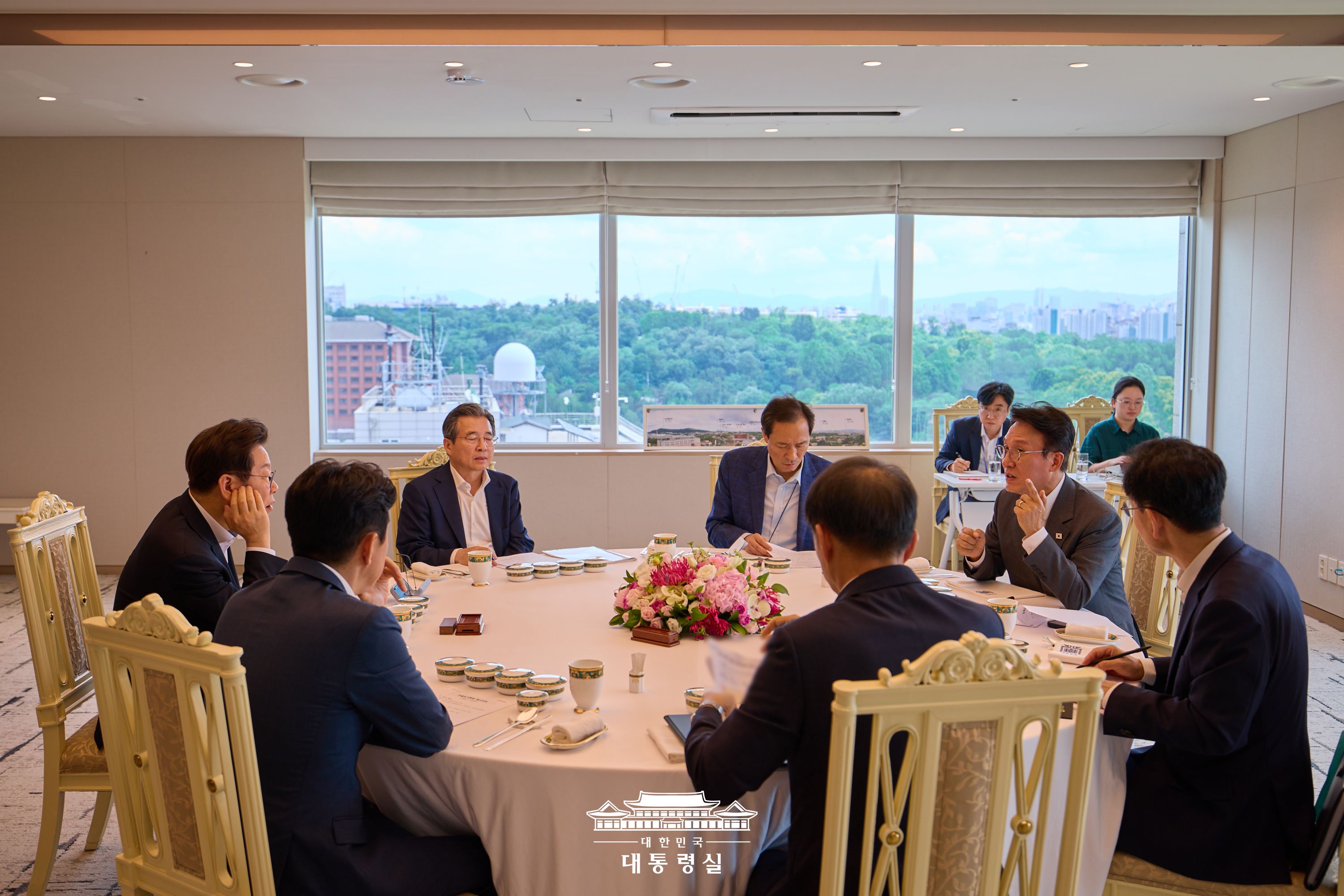 국무총리와 주례 보고 회동 슬라이드1
