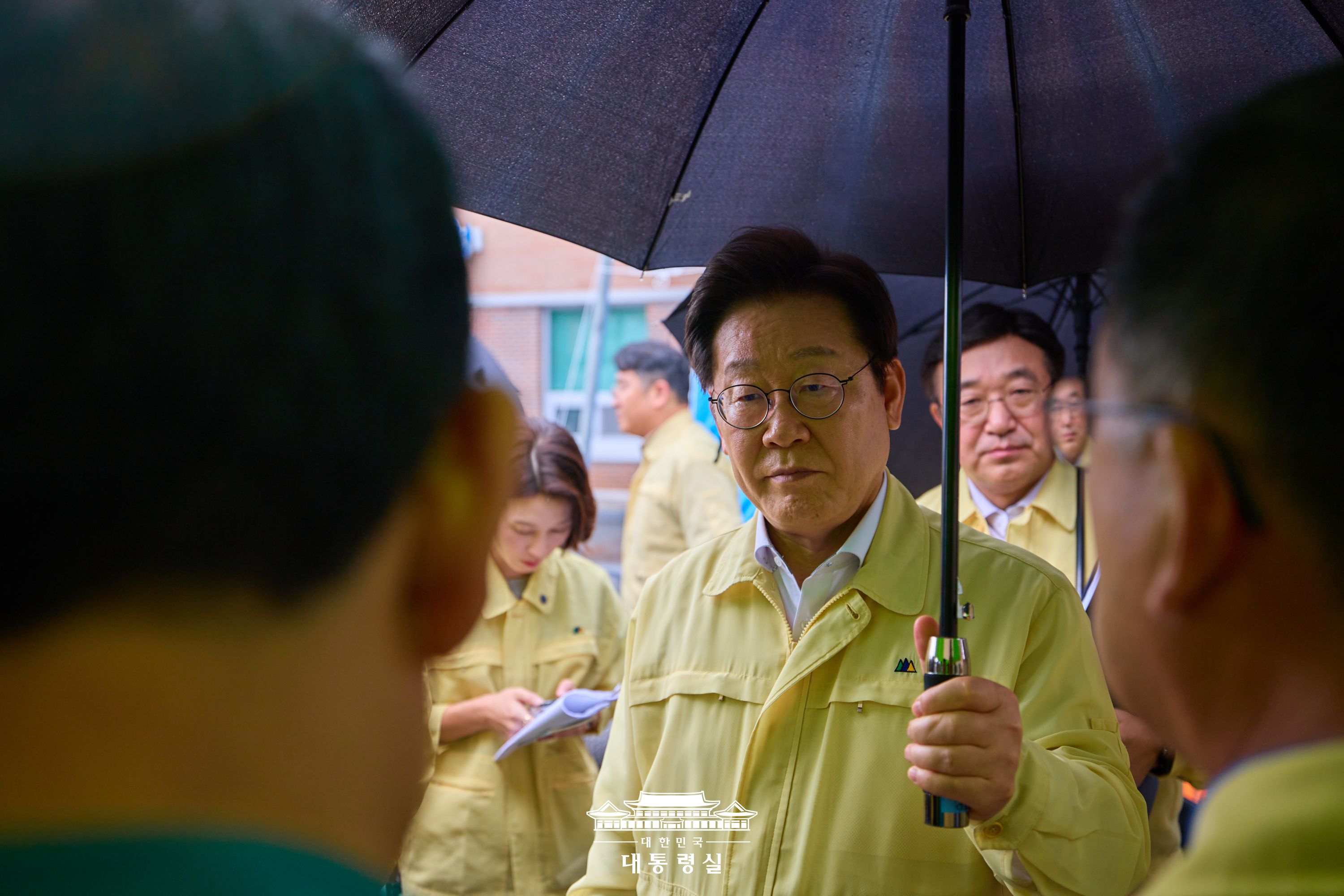 대통령실 사진 자료실, 집중호우 피해 현장 점검 4