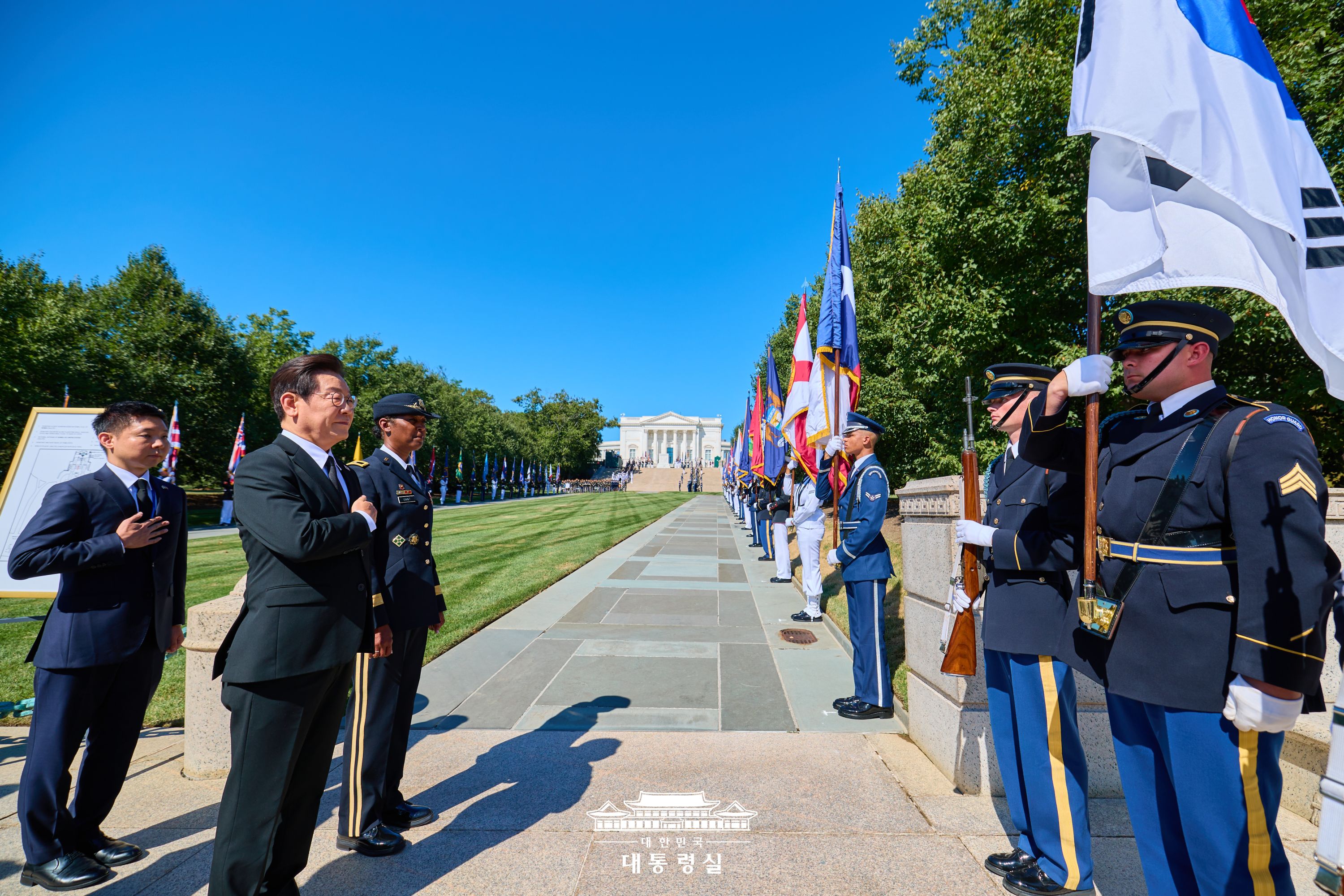 알링턴 국립묘지 헌화 슬라이드3