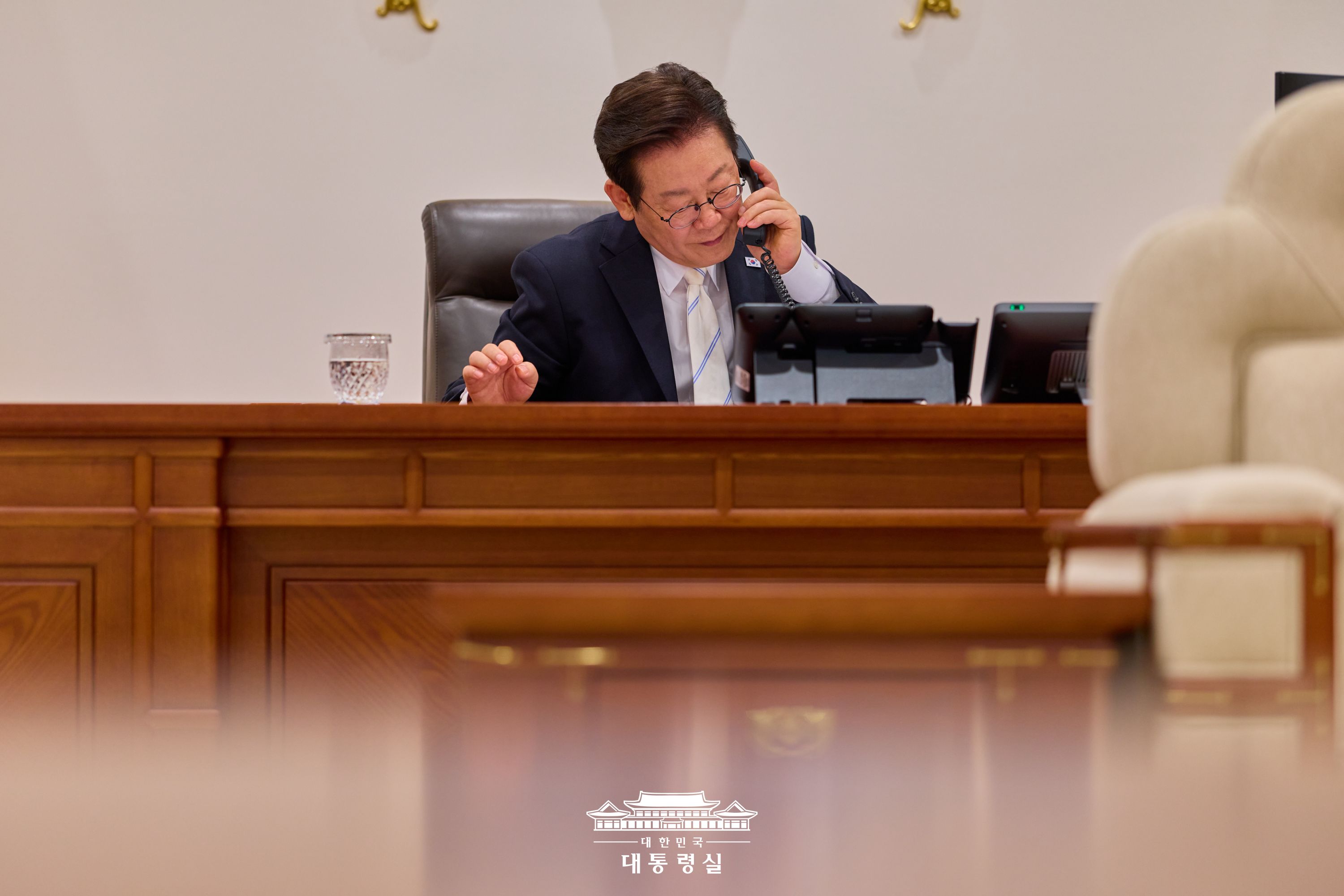 한국·프랑스 정상 통화 슬라이드4