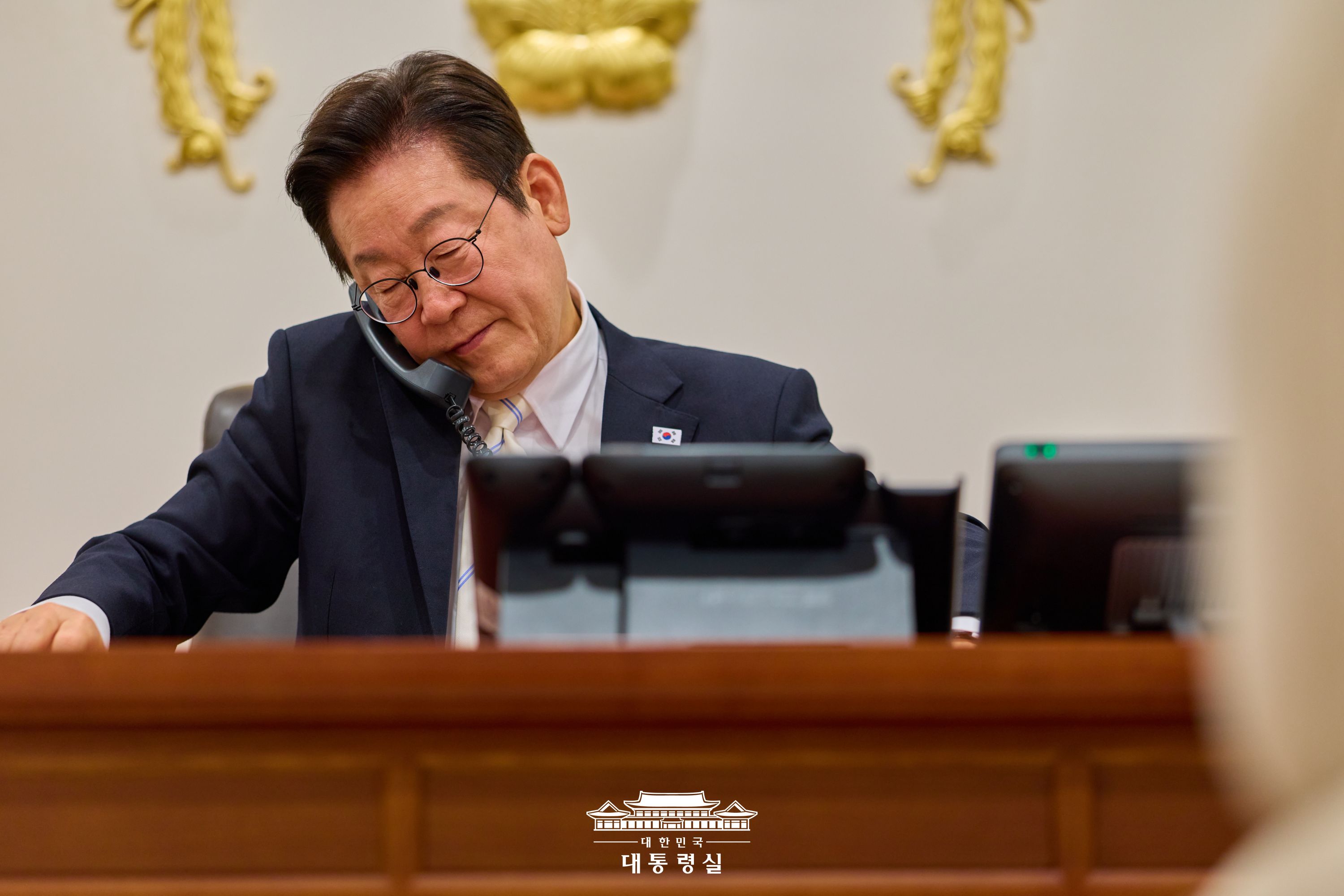 한국·프랑스 정상 통화 슬라이드1