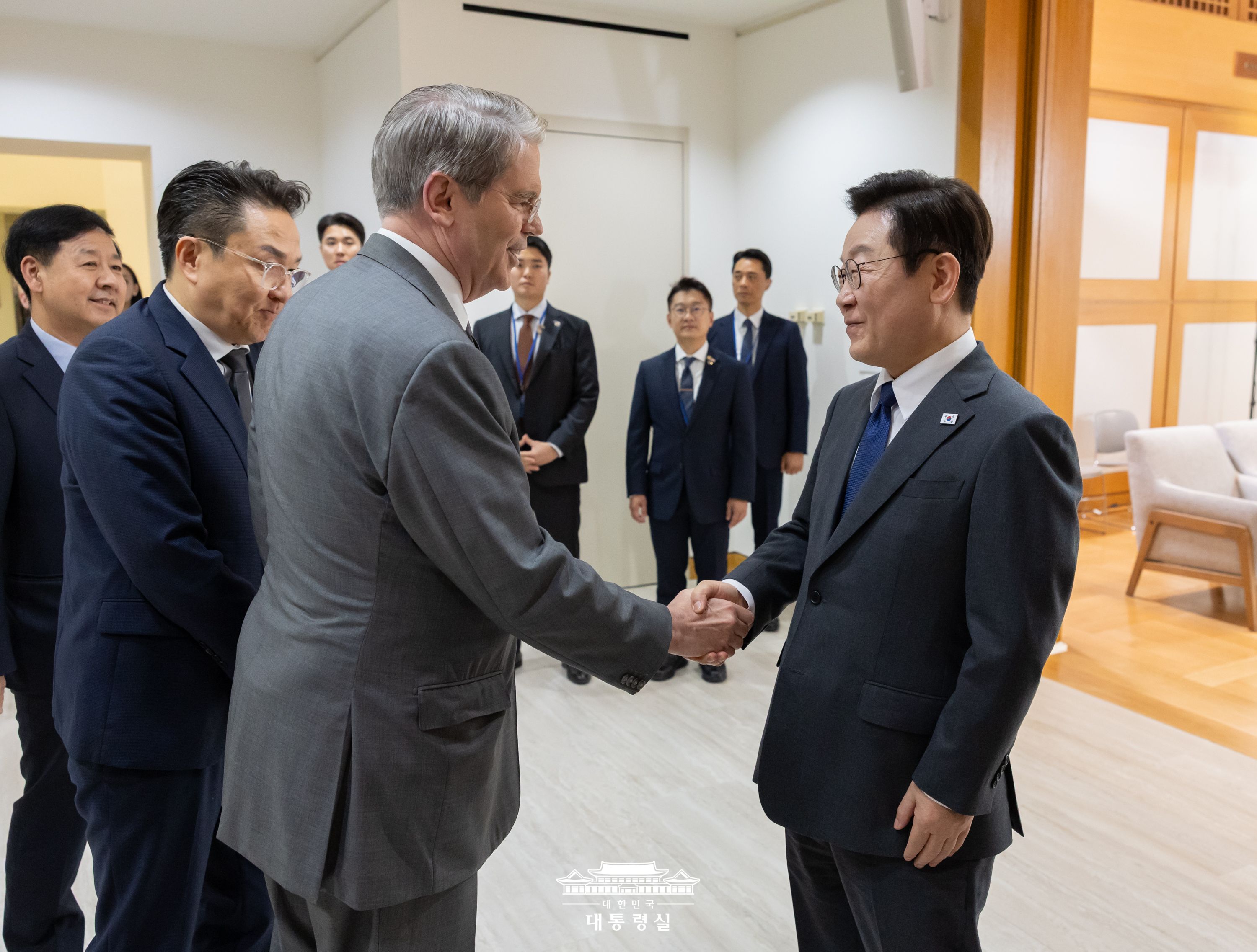 스콧 베센트 미 재무장관 접견 슬라이드1