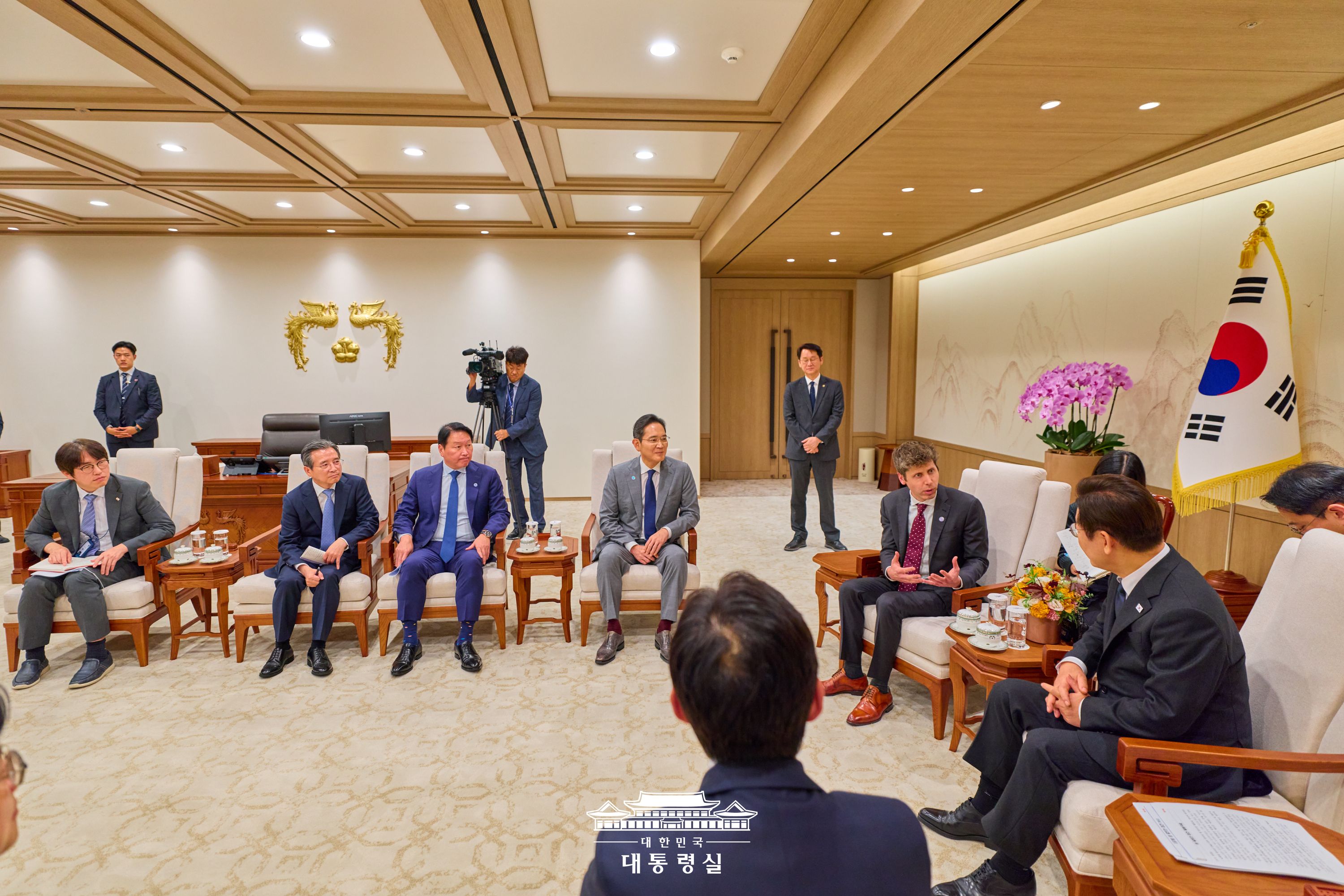 오픈AI 샘 알트만 대표 접견 슬라이드8