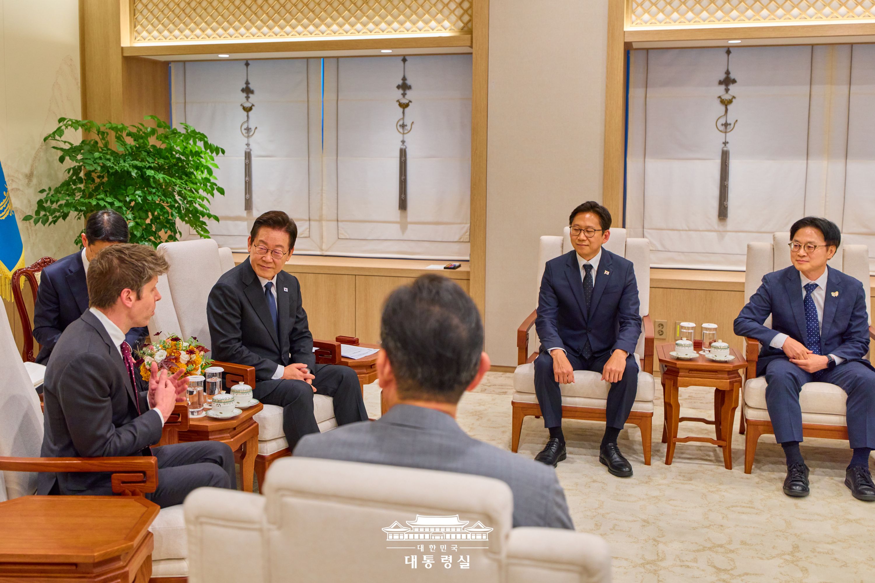 오픈AI 샘 알트만 대표 접견 슬라이드7