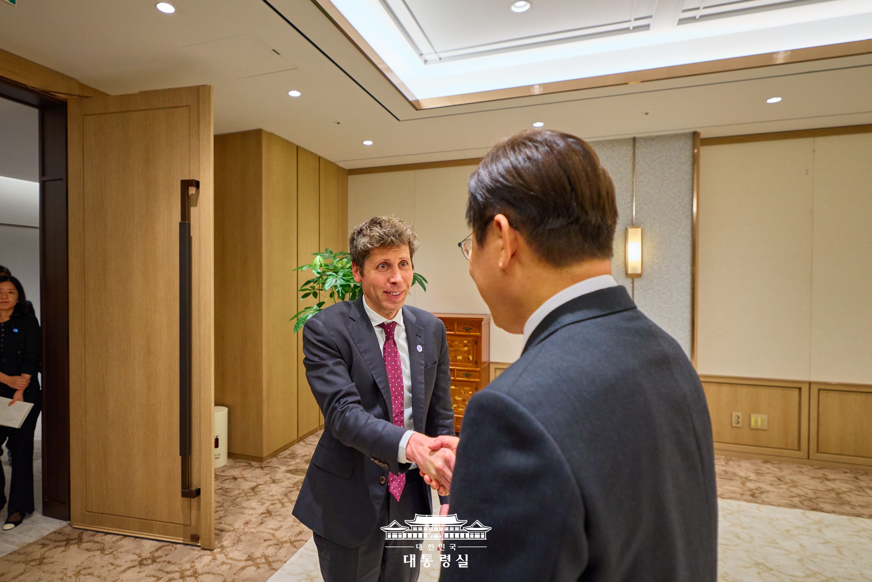 오픈AI 샘 알트만 대표 접견 슬라이드3