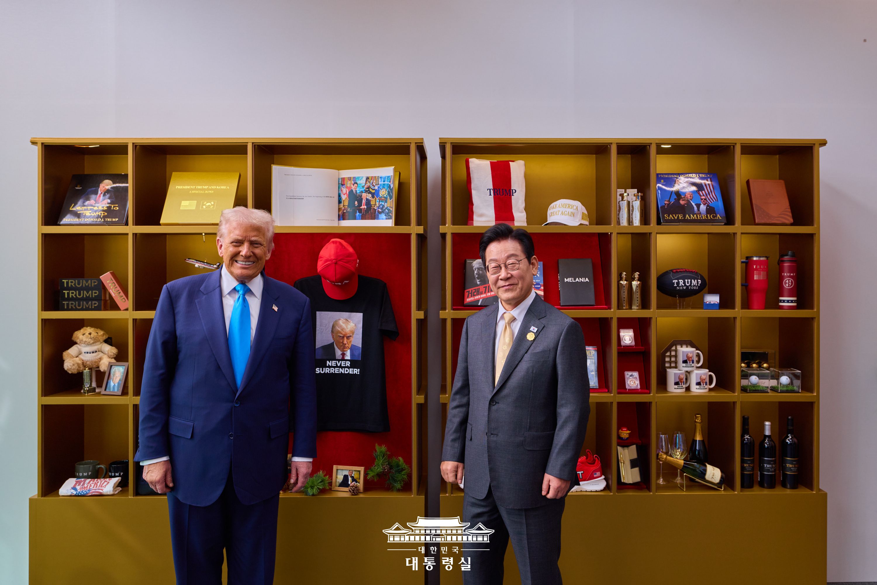 도널드 트럼프 미국 대통령 국빈방한 공식환영식 및 서훈 행사 슬라이드17