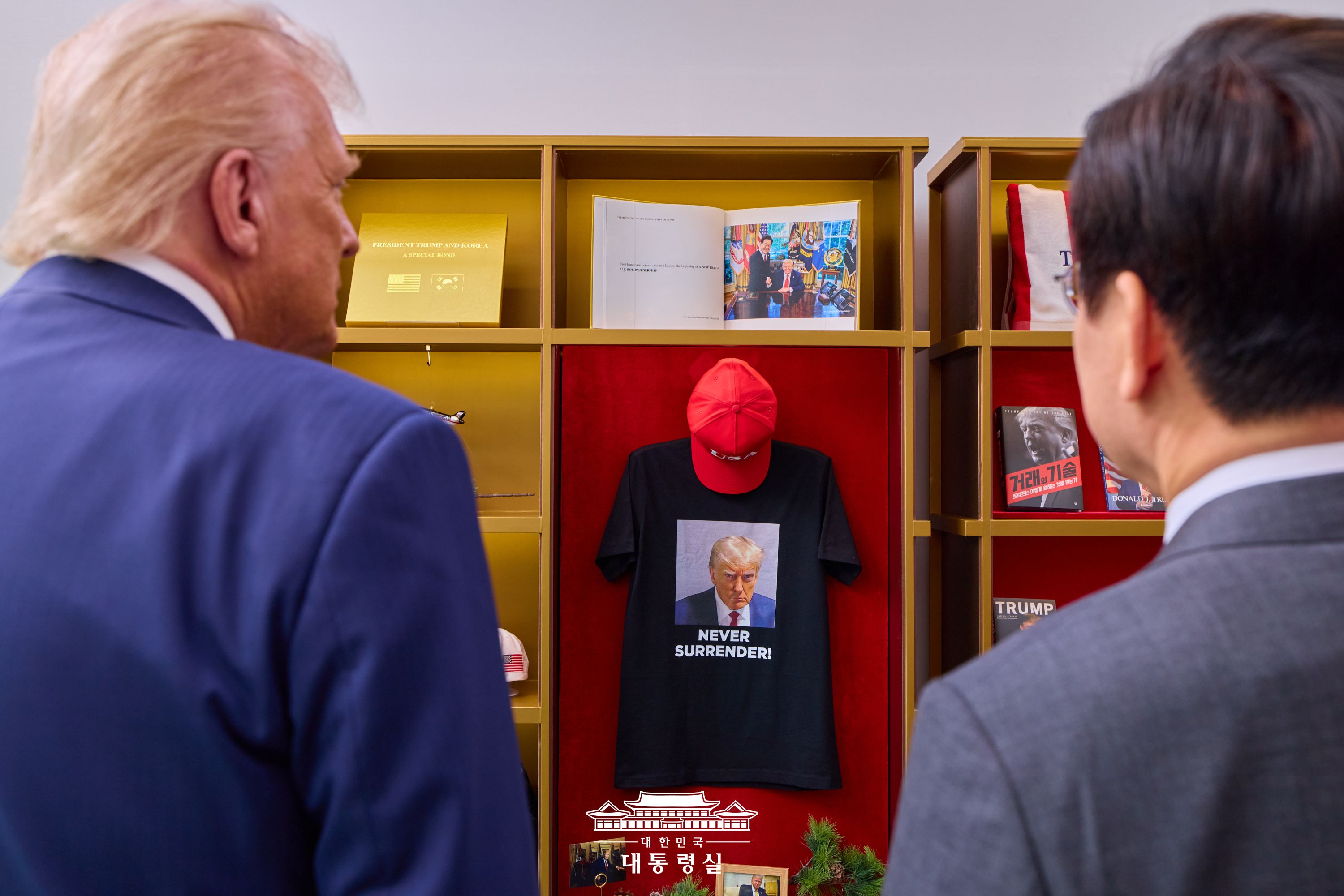 도널드 트럼프 미국 대통령 국빈방한 공식환영식 및 서훈 행사 슬라이드14